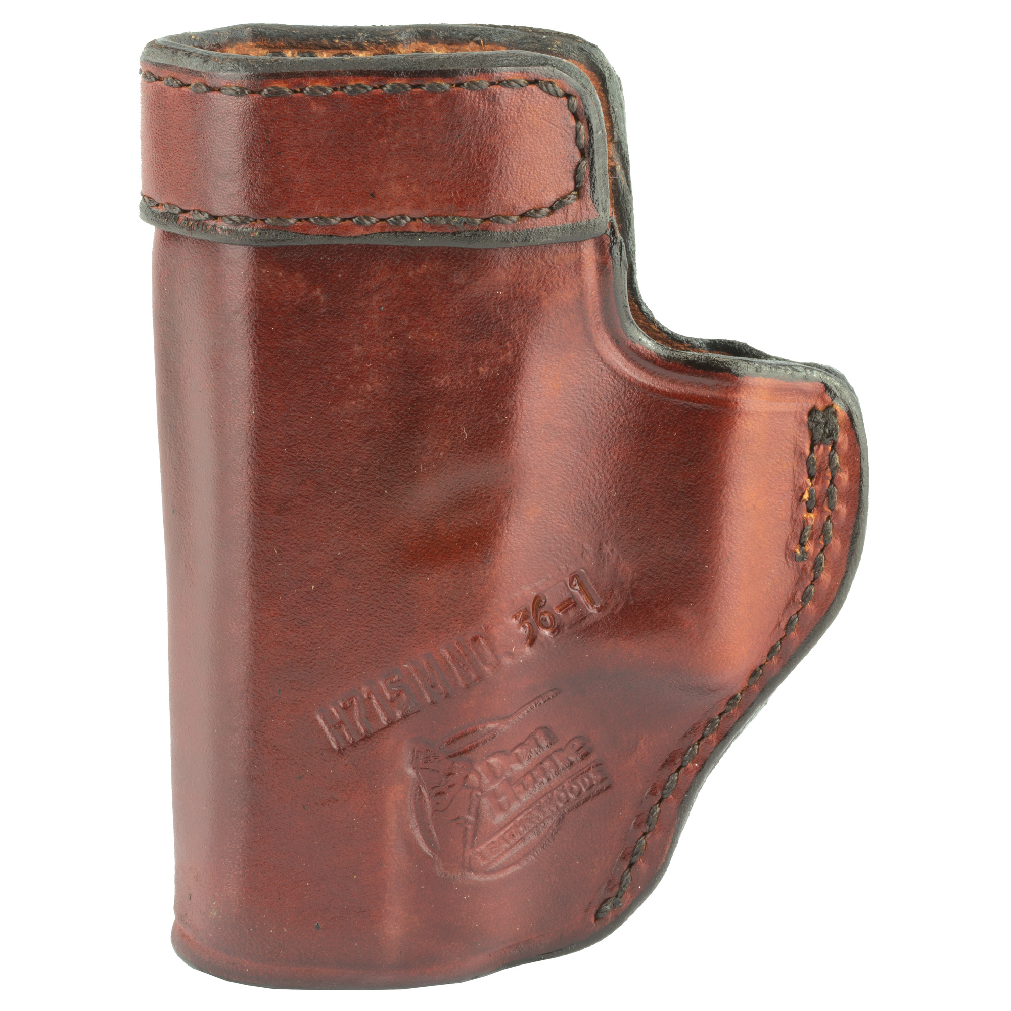 Don Hume Glock 26/27 Clip On H715M 3.25″ Right Hand Leather Holster – Brown