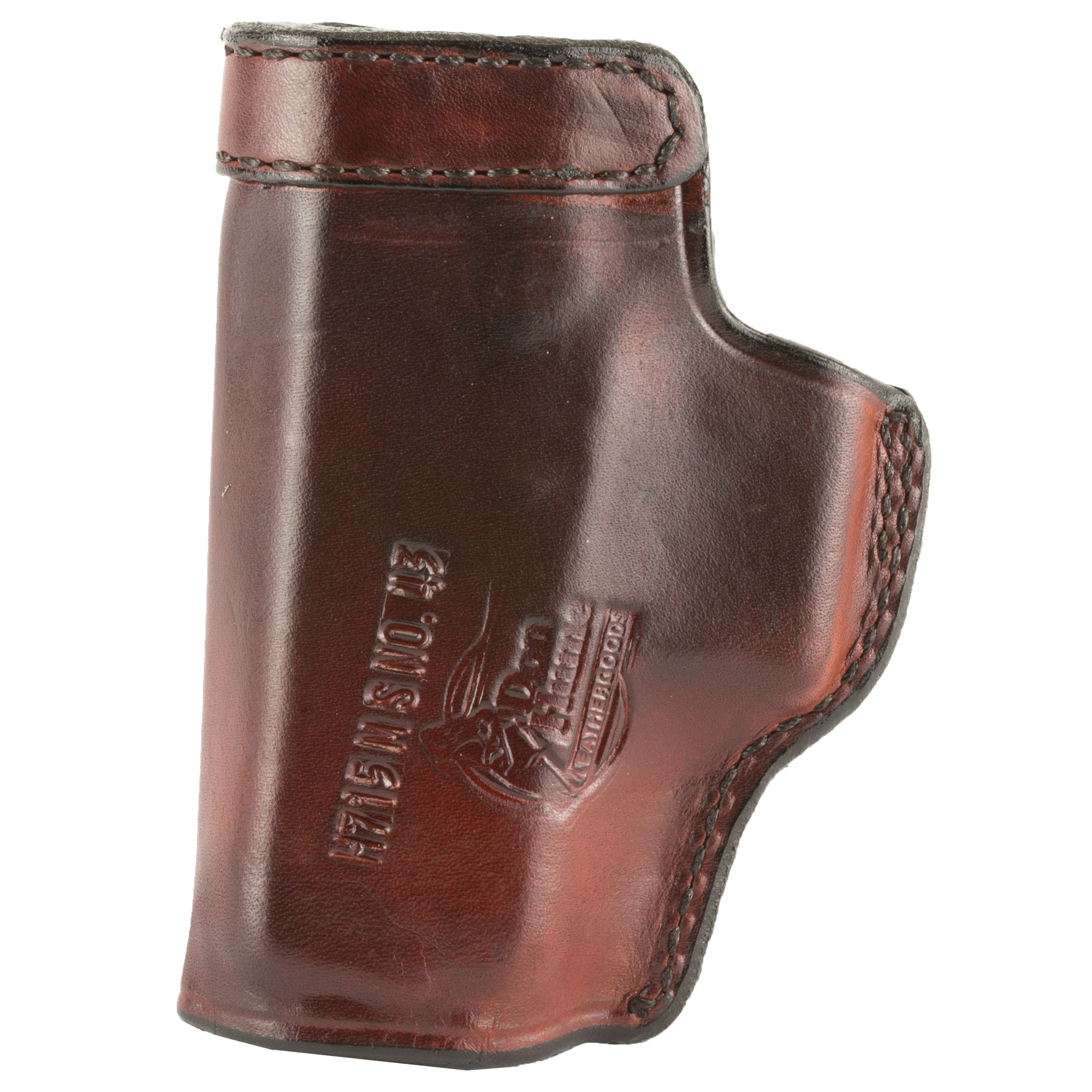 Don Hume Glock 43/43X H715-M Right Hand Leather Holster – Brown