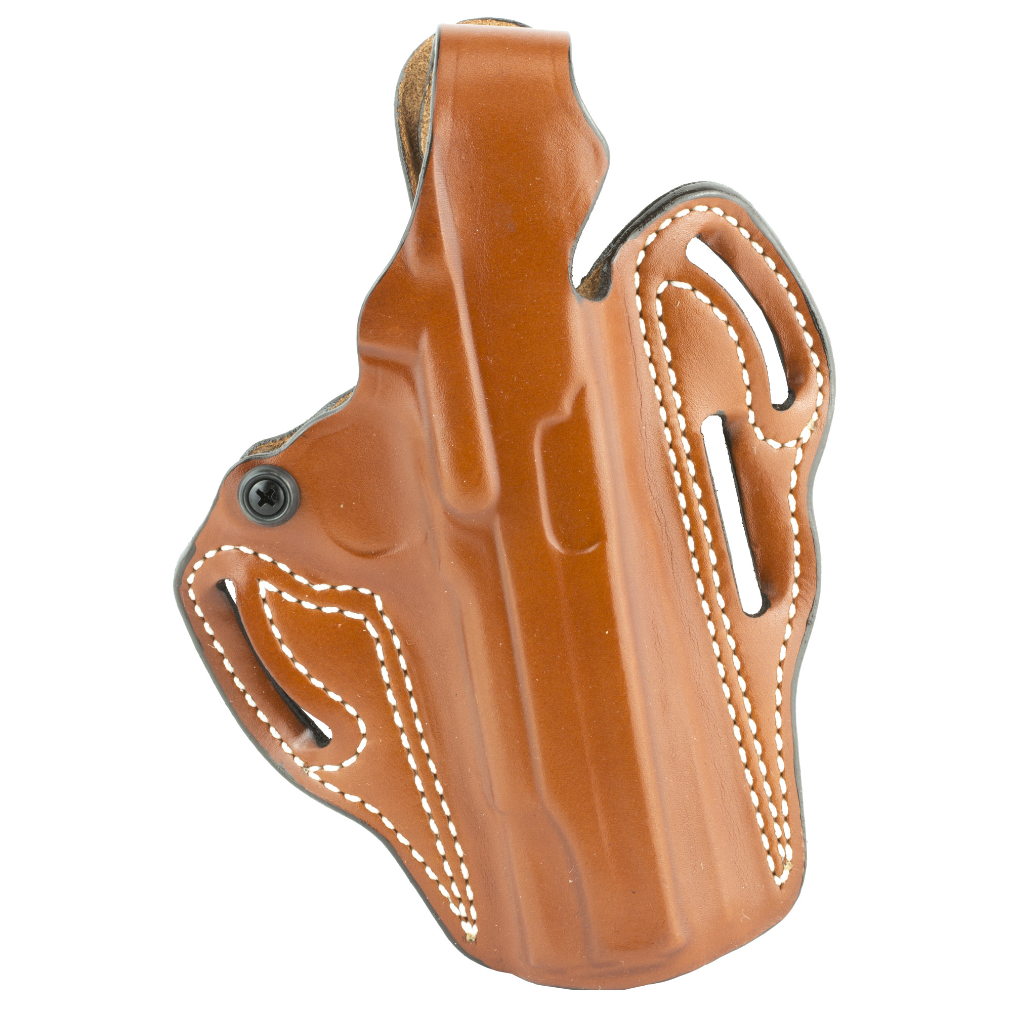 DeSantis 1911 Thumb Break Scabbard Right Hand Leather Belt Holster – Tan