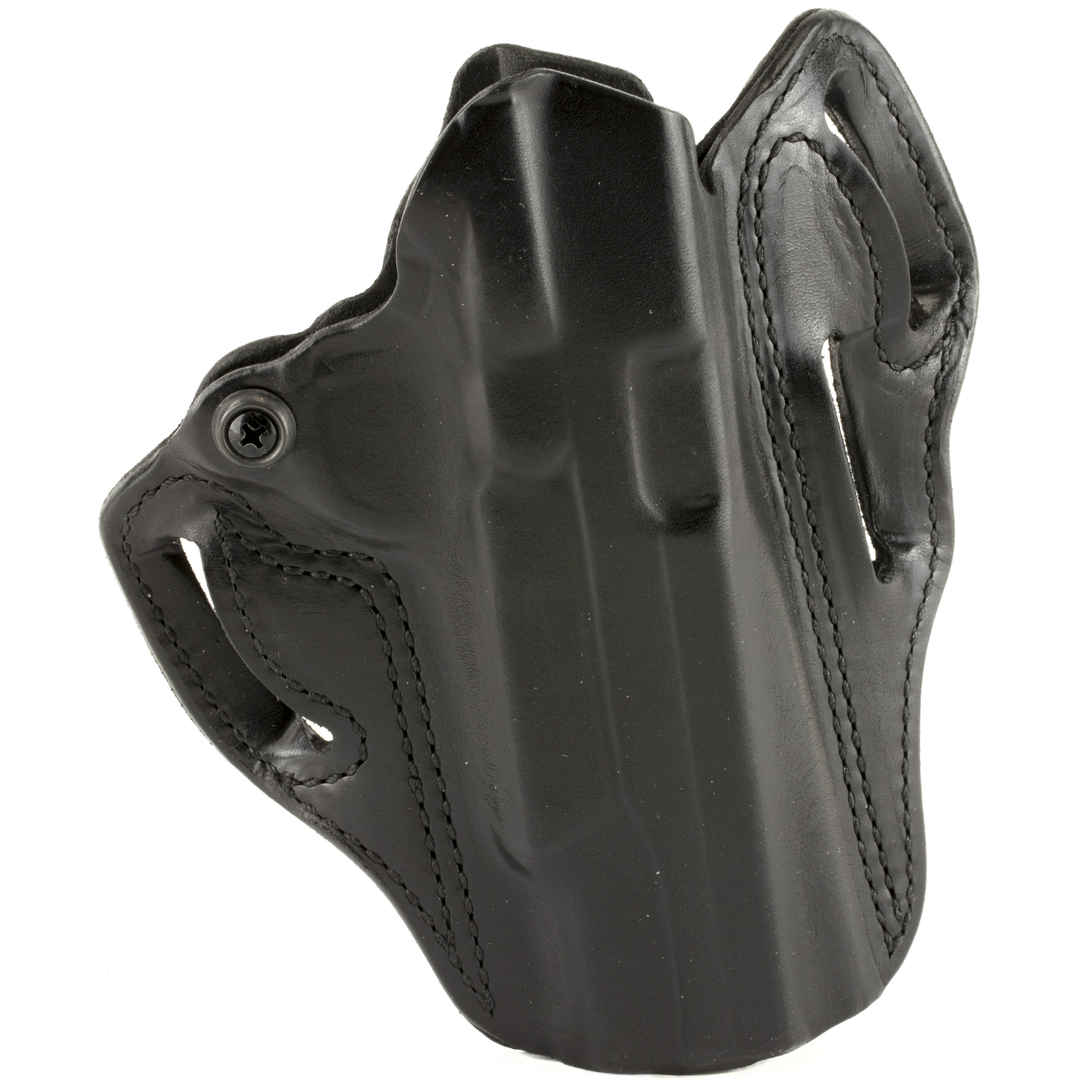 DeSantis 1911 2 Speed Scabbard Right Hand Leather Belt Holster – Black