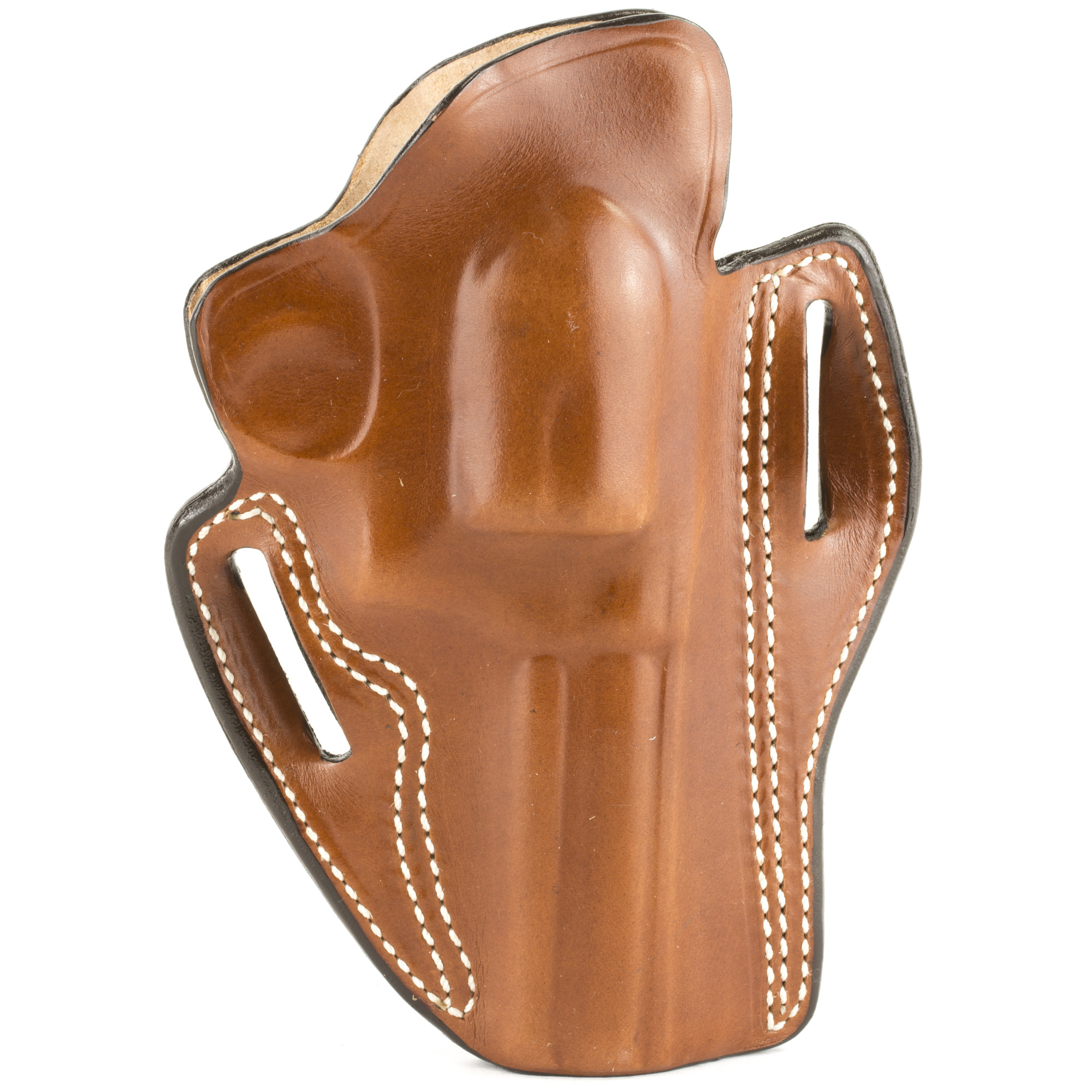 DeSantis S&W N Frame 4″ 2 Speed Scabbard Right Hand Leather Belt Holster – Tan