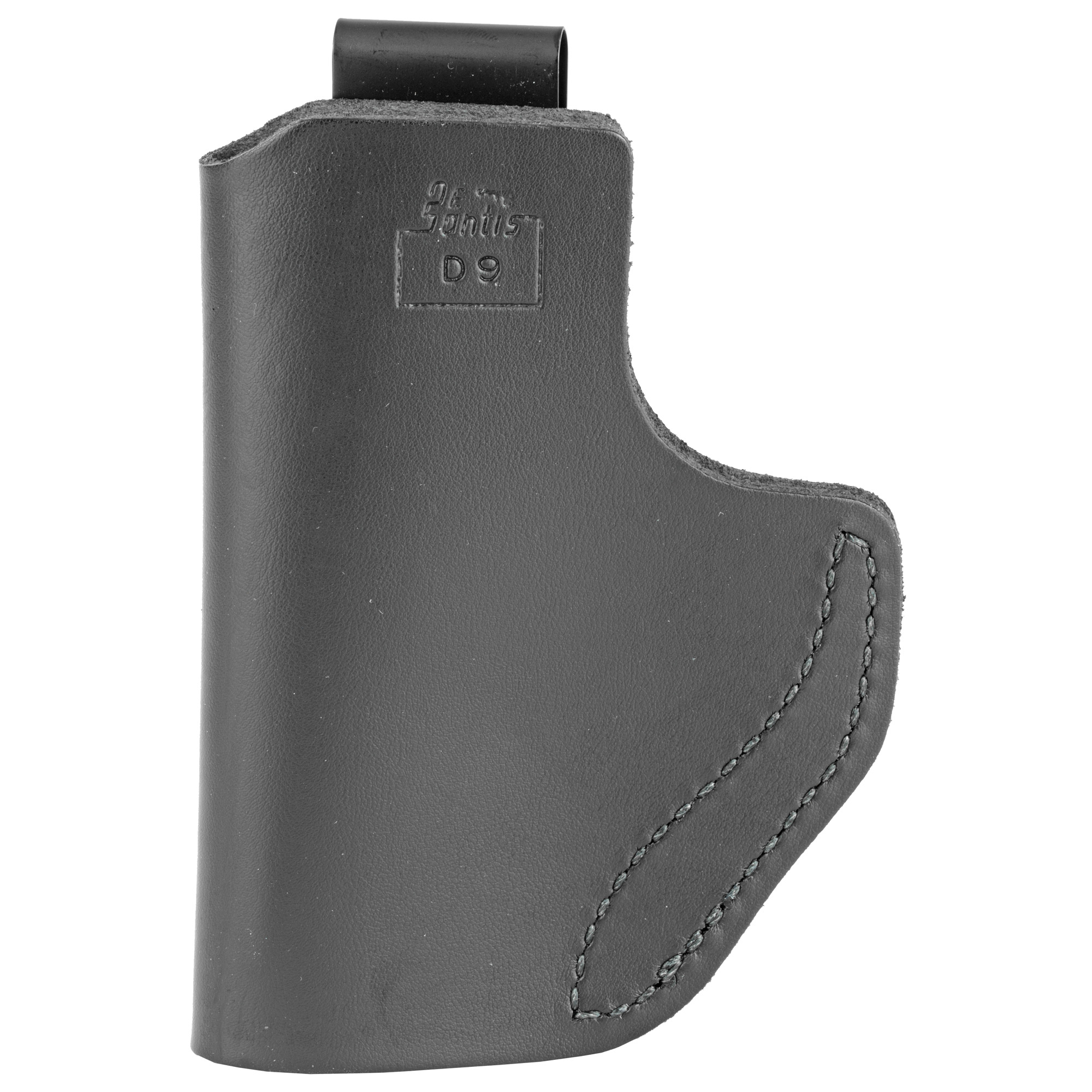 DeSantis Glock 43/ Kahr PM9 31 The Insider Right Hand Leather Inside Waistband Holster – Black