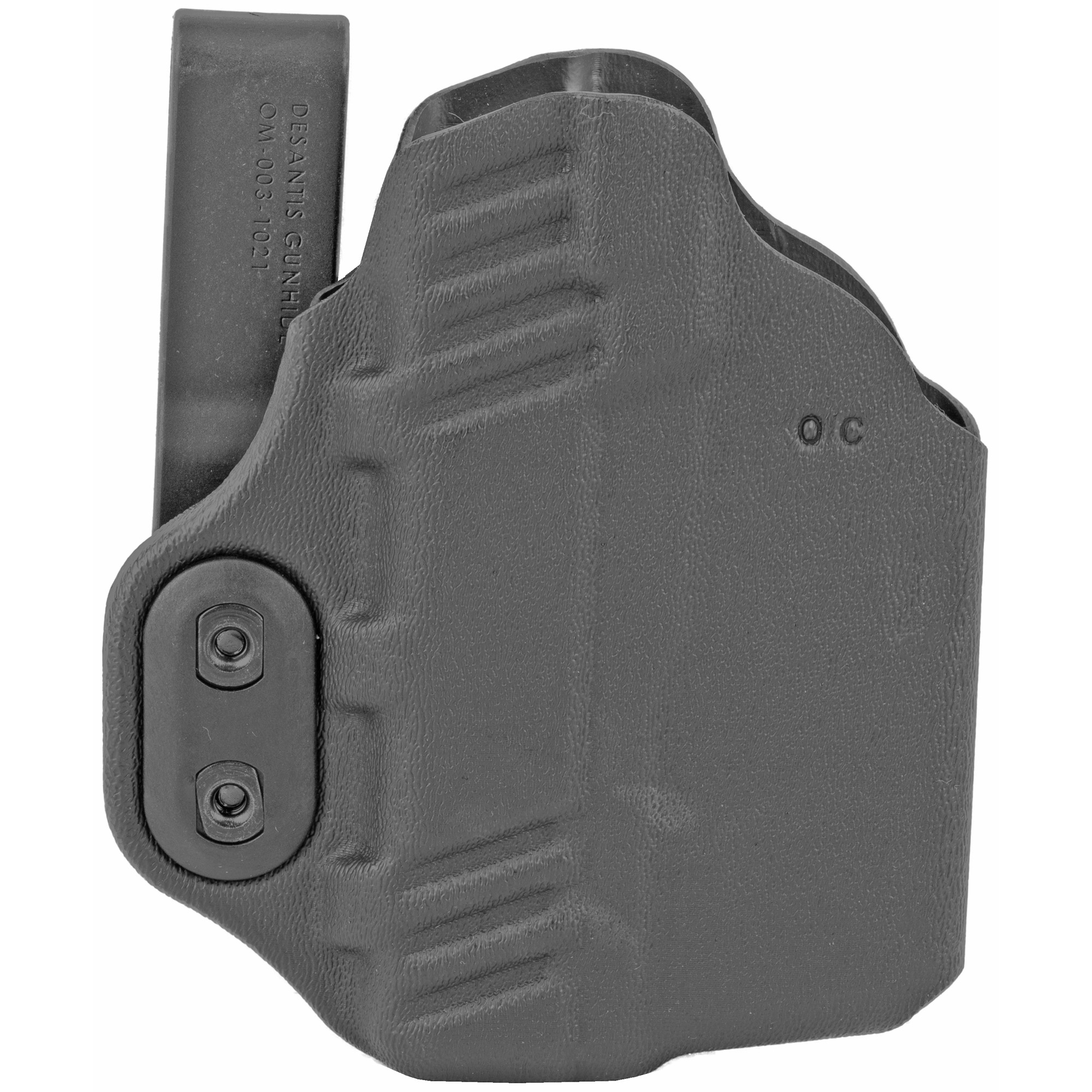 DeSantis Glock 43 with Streamlight TLR6 137 Slim-Tuk Ambidextrous Kydex Inside Waistband Holster – Black