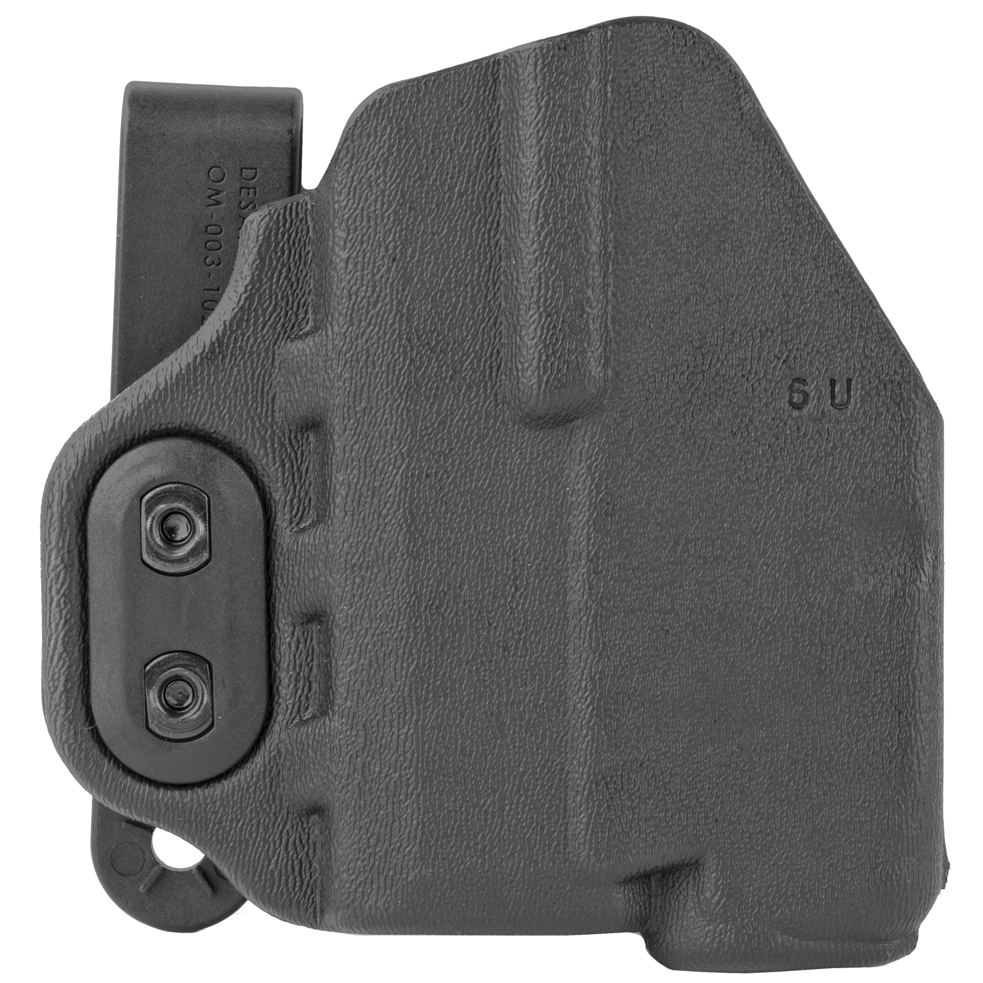 DeSantis Sig P365 with Streamlight TLR6 137 Slim-Tuk Ambidextrous Kydex Inside Waistband Holster – Black