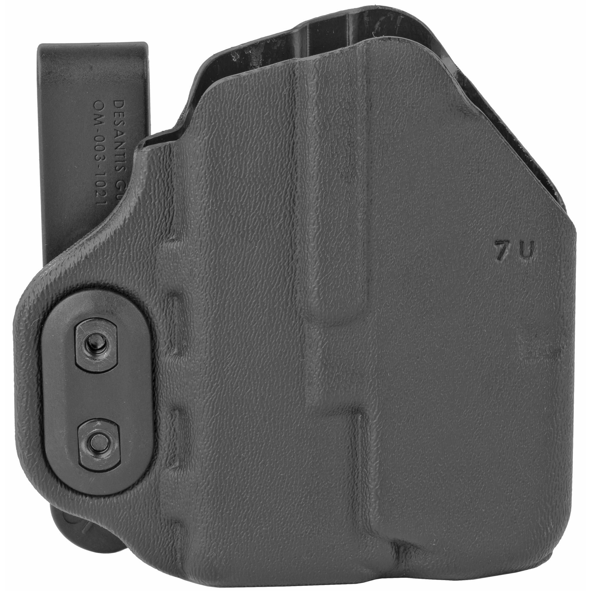 DeSantis Springfield Hellcat with Streamlight TLR6 137 Slim-Tuk Ambidextrous Kydex Inside Waistband Holster – Black