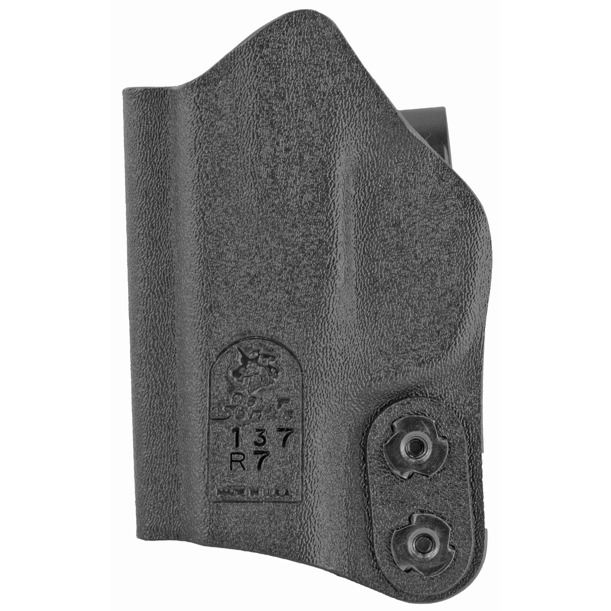 DeSantis Ruger LCP 137 Slim-Tuk Ambidextrous Kydex Inside Waistband Holster – Black