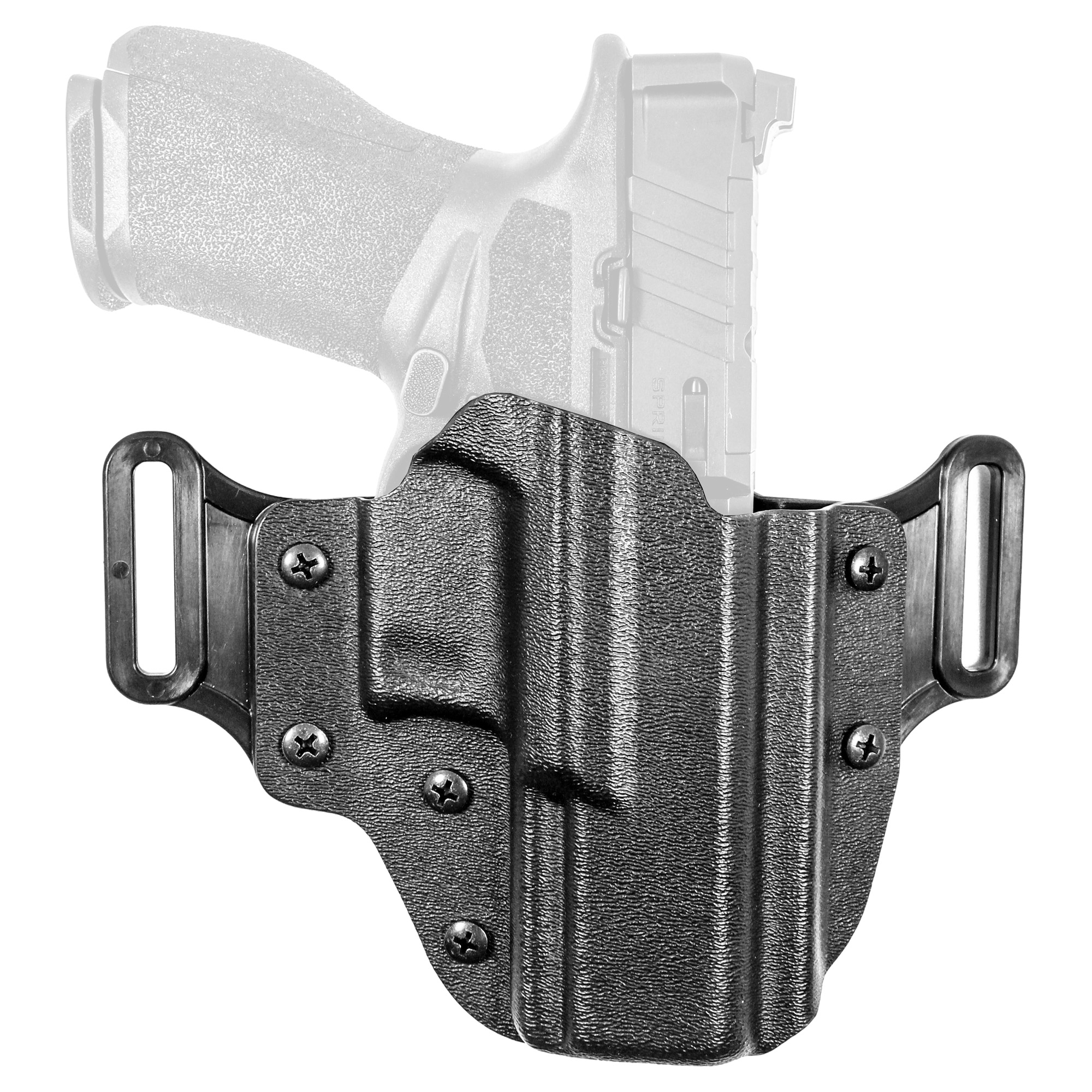 DeSantis Springfield Echelon 4″ VEILED PARTNER Right Hand Kydex Belt Holster – Black