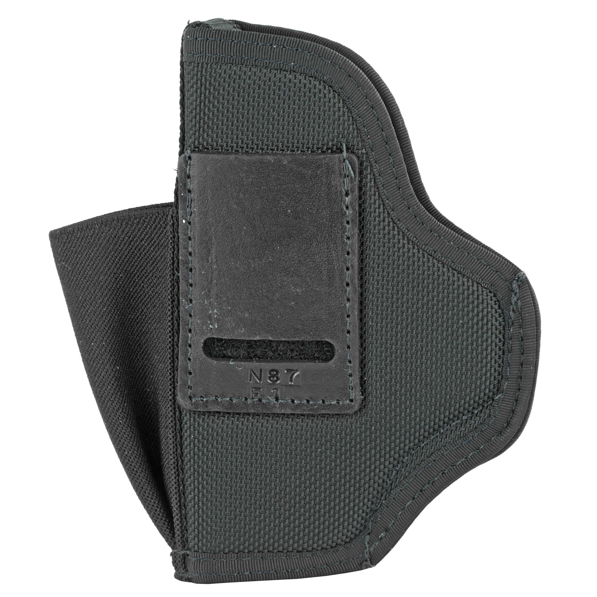 DeSantis Glock 26/27/33, S&W M&P Shield, Springfield XDS 3.3″ N87 Pro Stealth Ambidextrous Nylon Inside Waistband Holster – Black