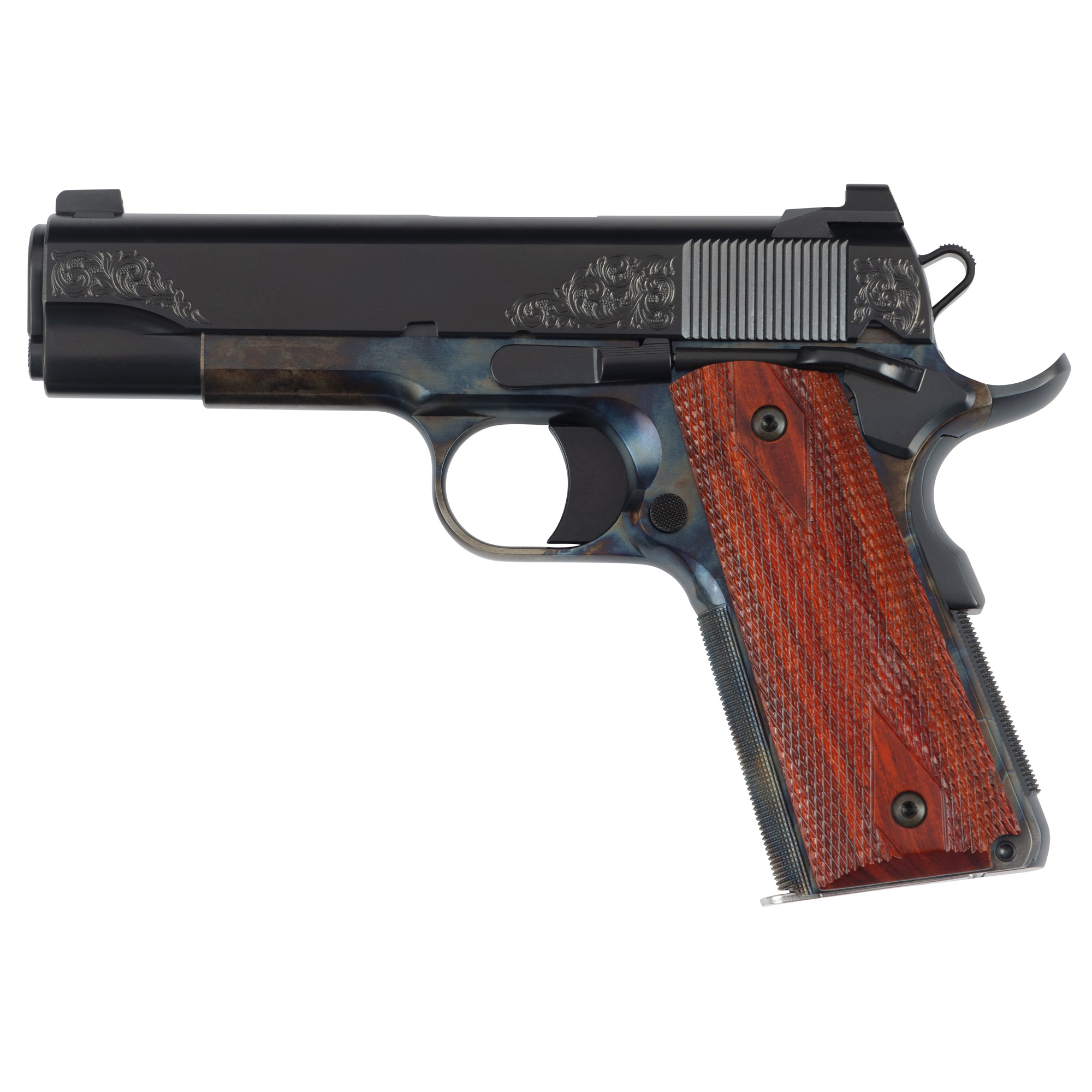 Dan Wesson Heirloom 1911 4.25″ 45 ACP 8rd Brass Front – Black