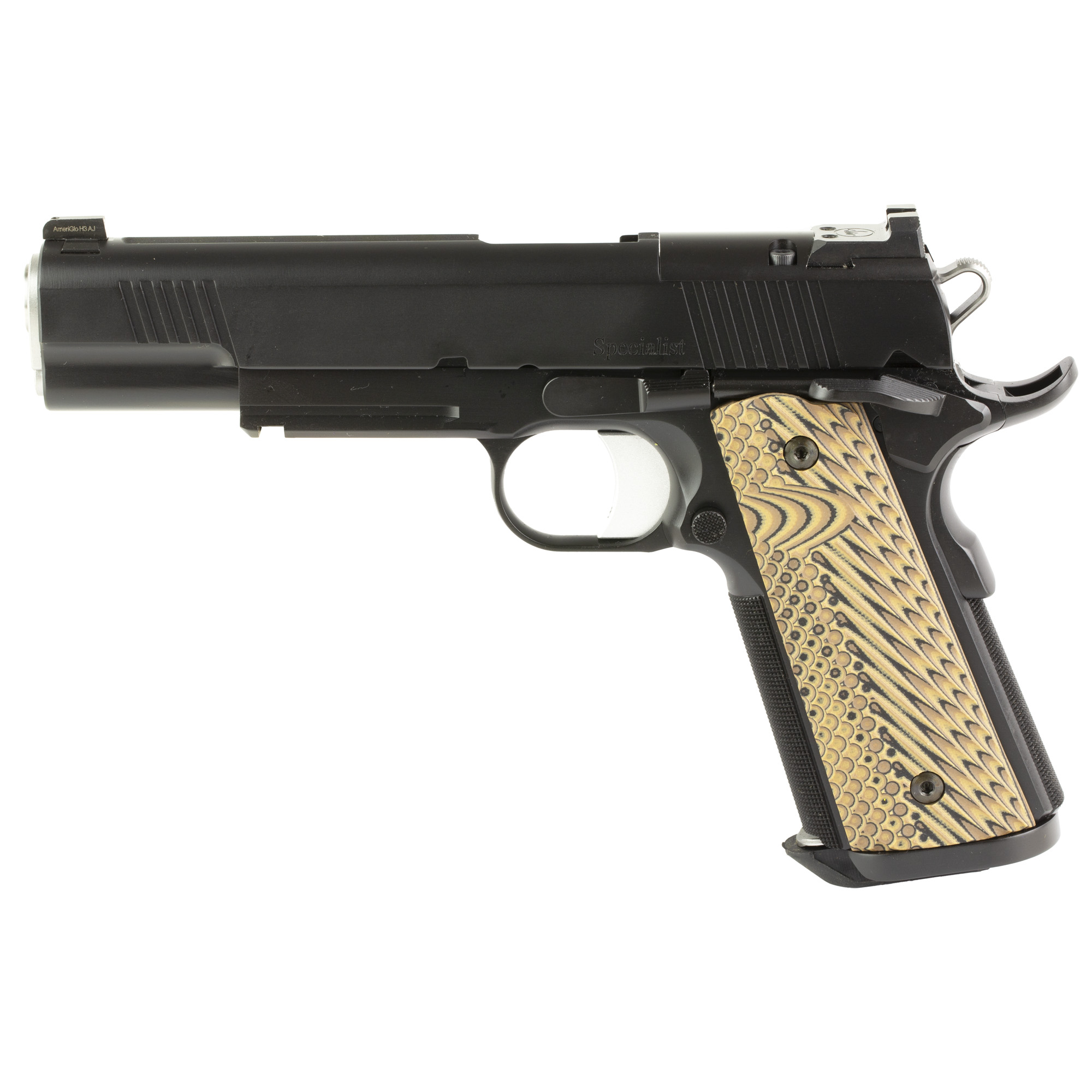 Dan Wesson SPECIALIST 1911 5″ 10mm 8rd Night Sights – Black