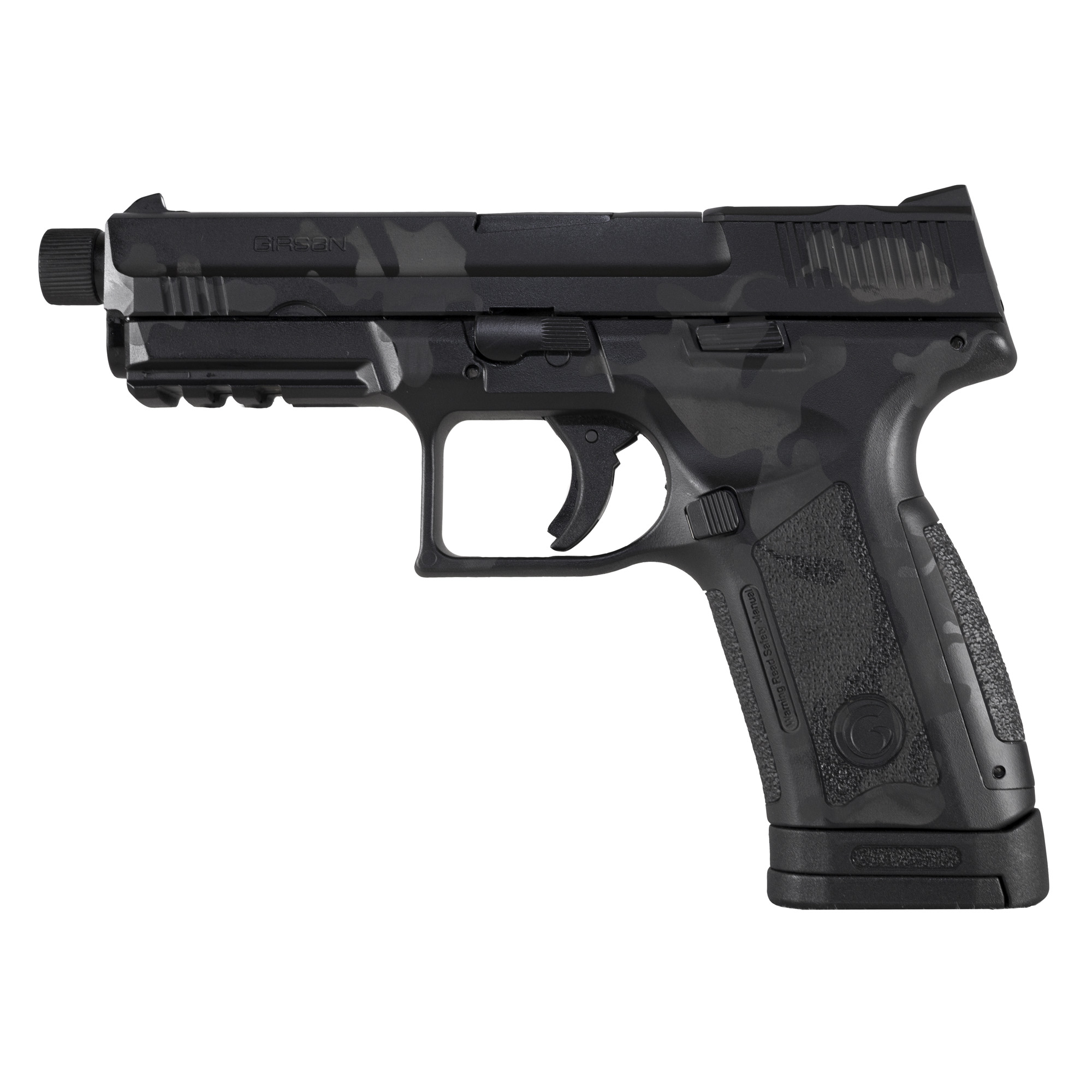 Girsan MC9 Disrupter Striker Fired 4.6″ 9mm 17rd 3 Dot – Black