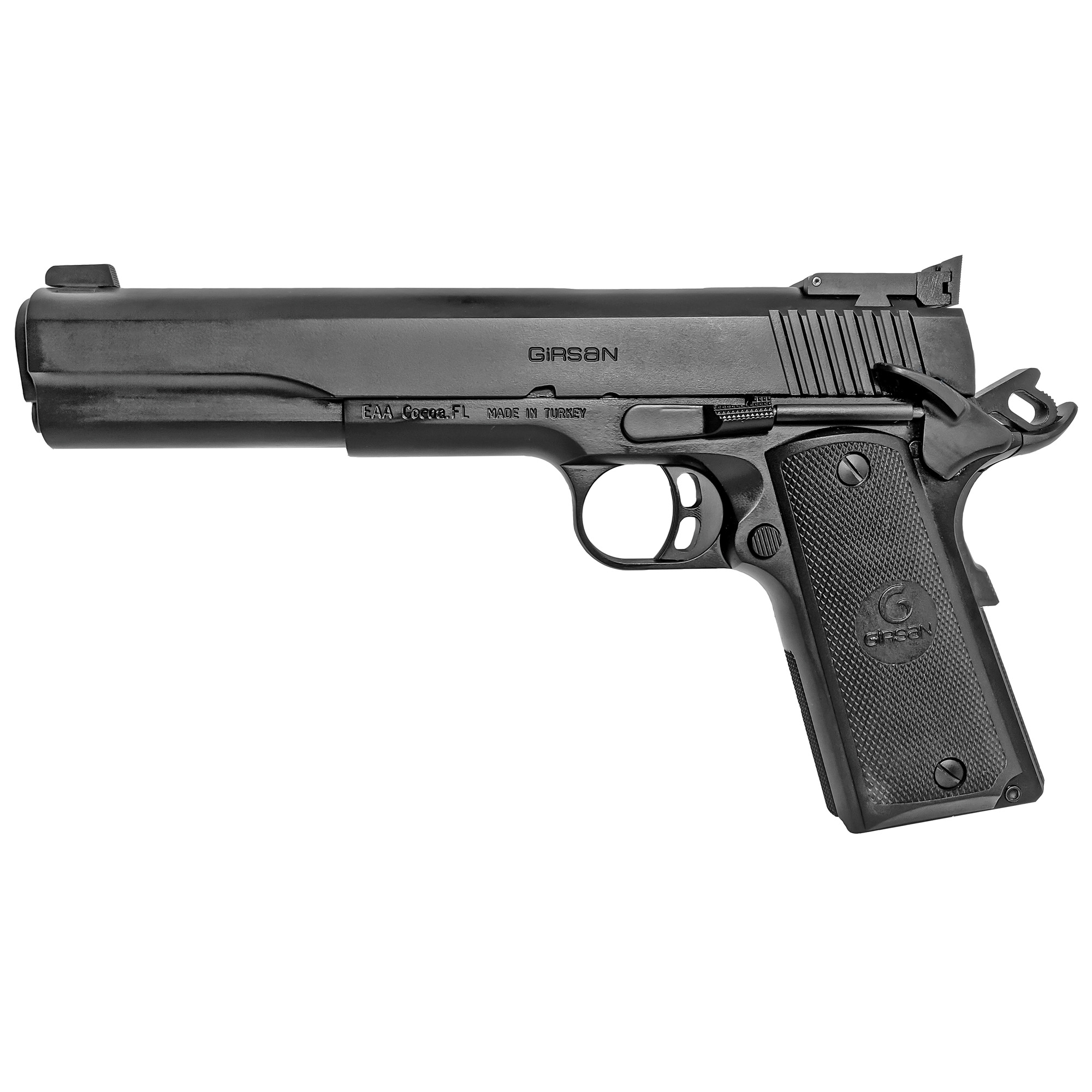 Girsan MC1911 MATCH S Hunter 6″ 10mm 9rd – Black