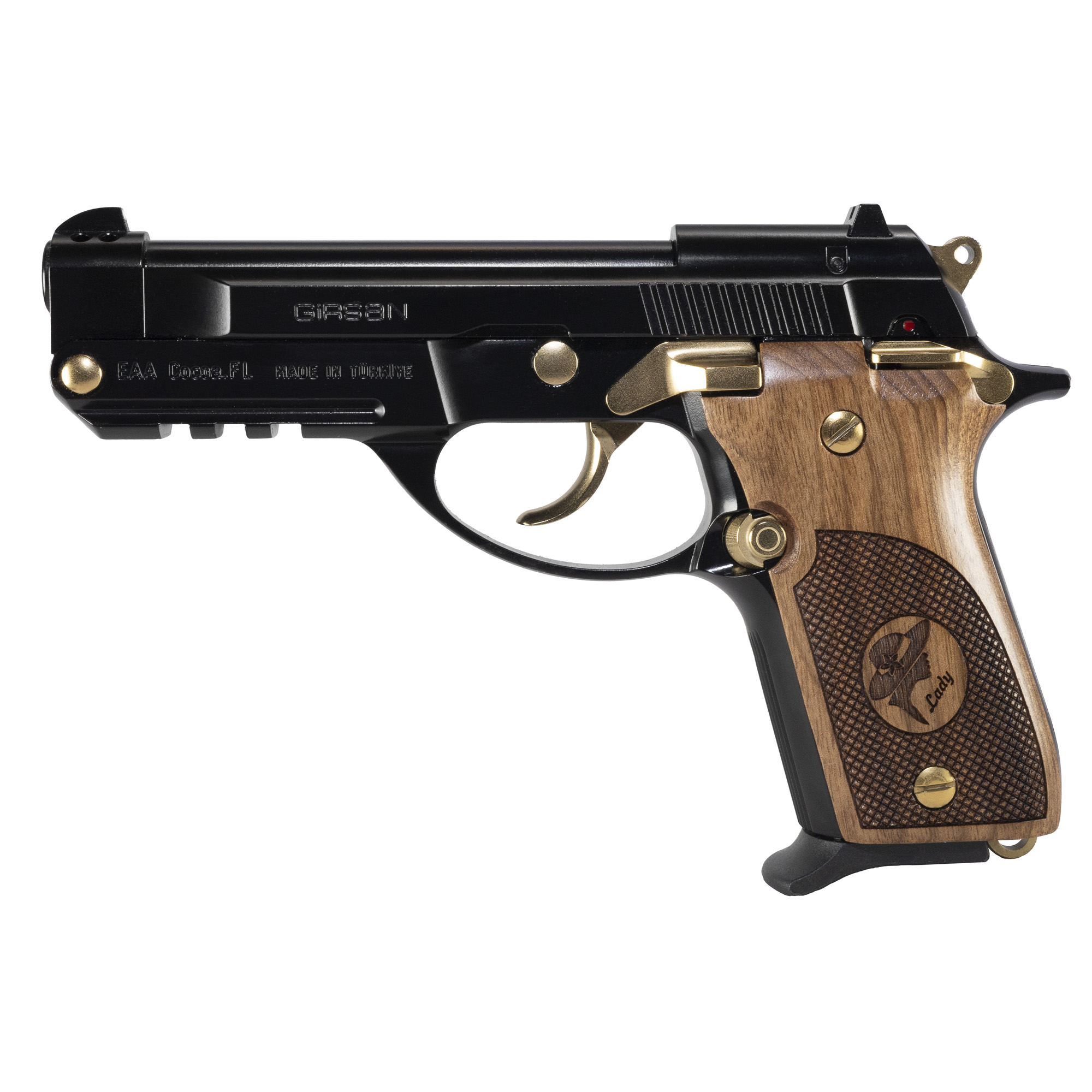 Girsan MC14T Lady Tip-Up DA/SA 4.5″ 380 ACP 13rd – Black