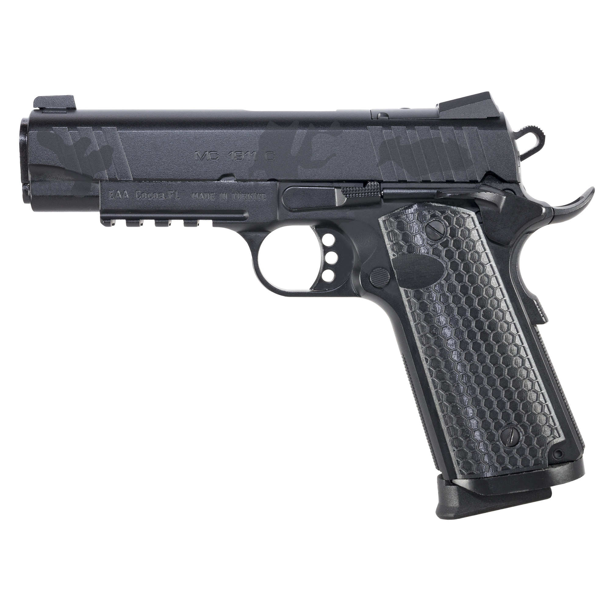 Girsan MC1911 C Influencer 4.4″ 10mm 9rd 3 Dot – Black