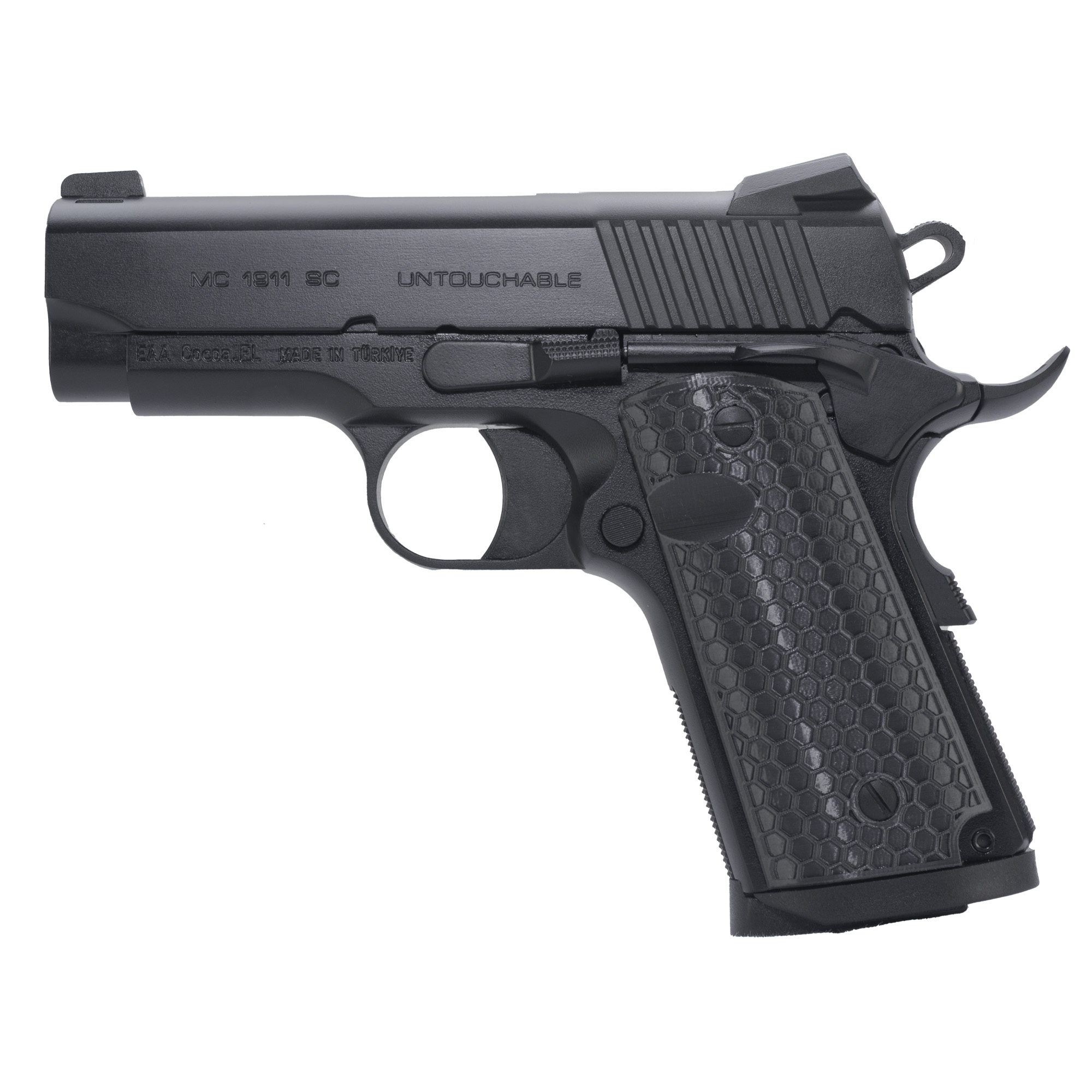 Girsan MC1911SC Untouchable 3.4″ 45 ACP 6rd 3 Dot – Black