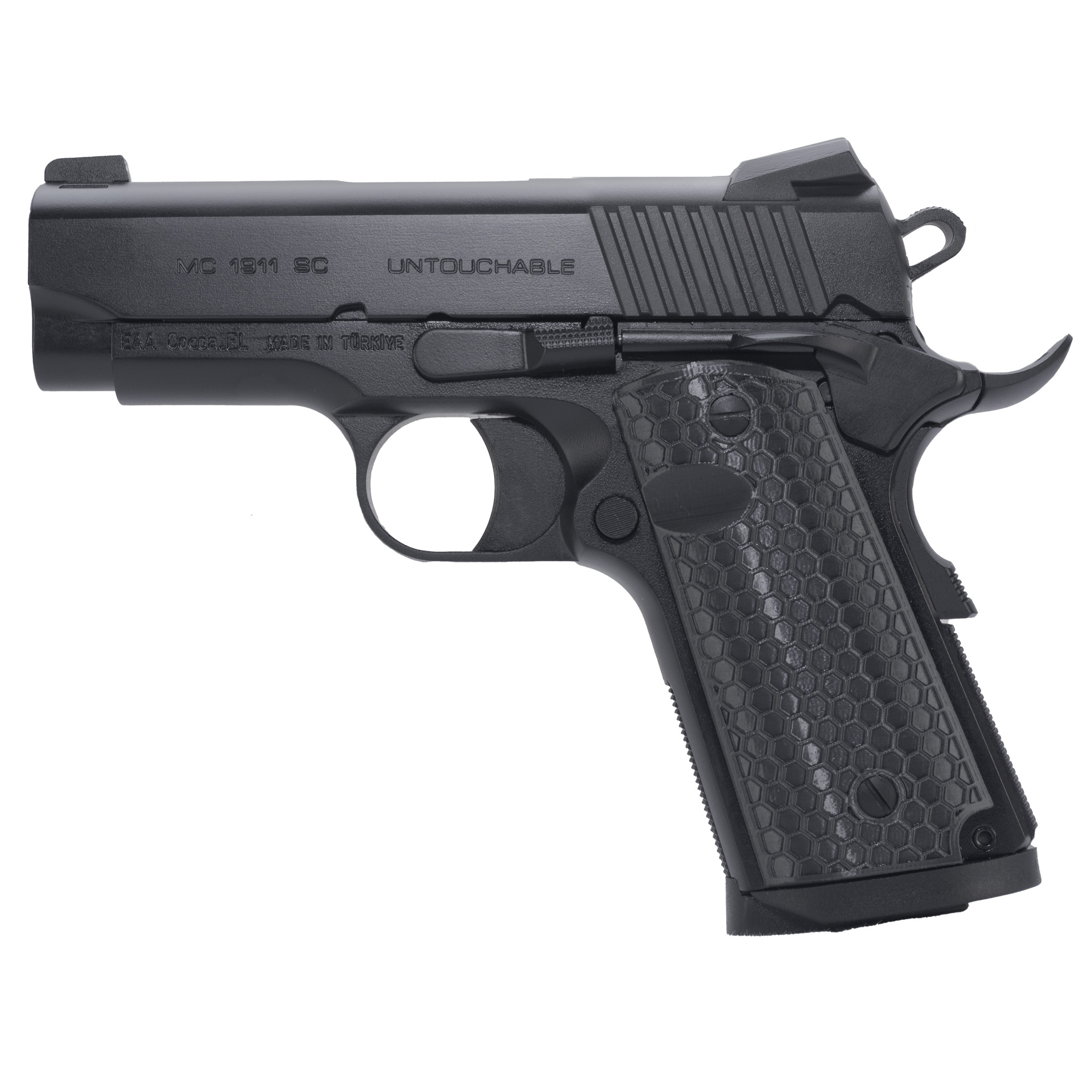 Girsan MC1911SC Untouchable 3.4″ 9mm 7rd 3 Dot – Black