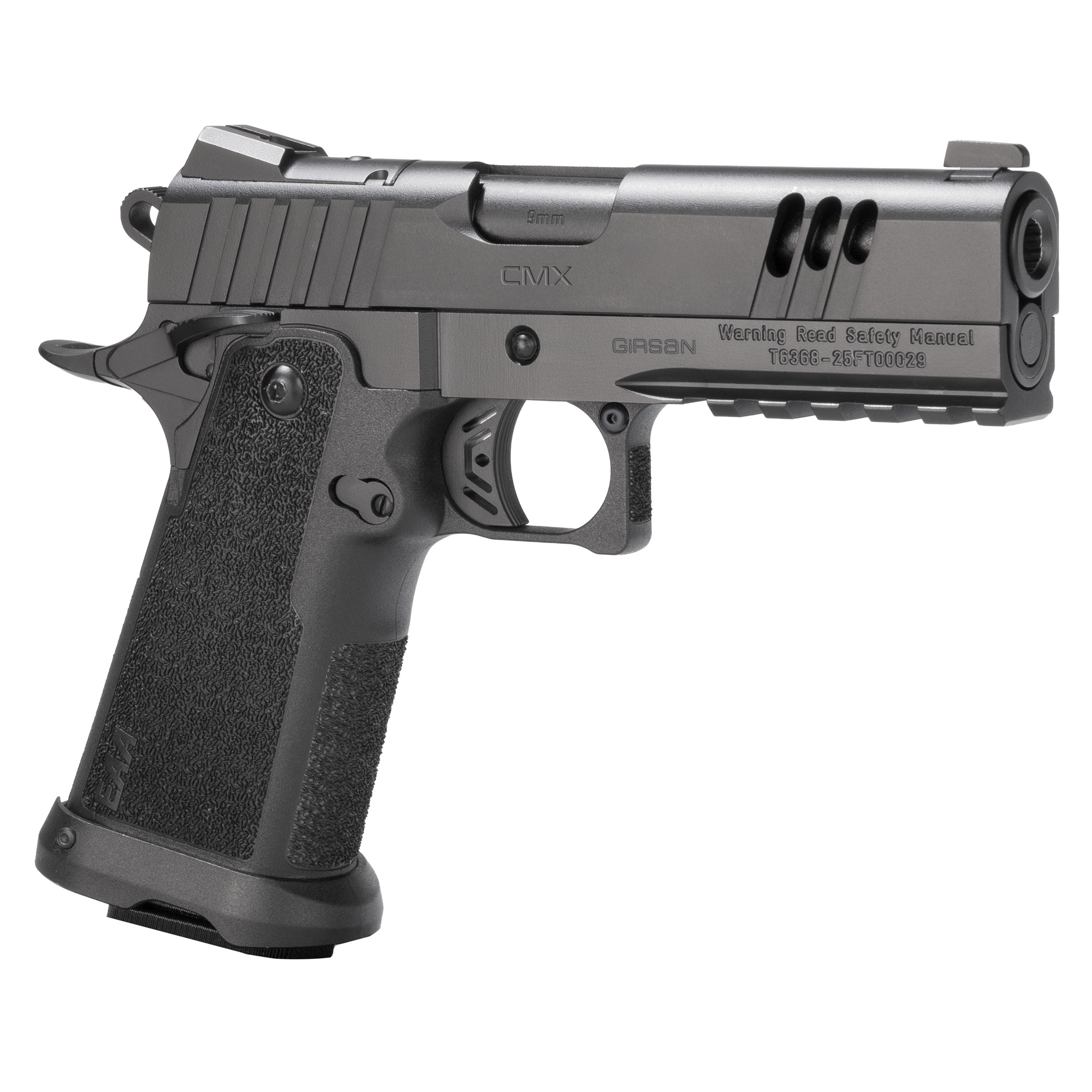 Girsan WITNESS 2311 CMX Single Action Only 4.25" 9MM 17 Rounds 3 Dot - Blac-img-2