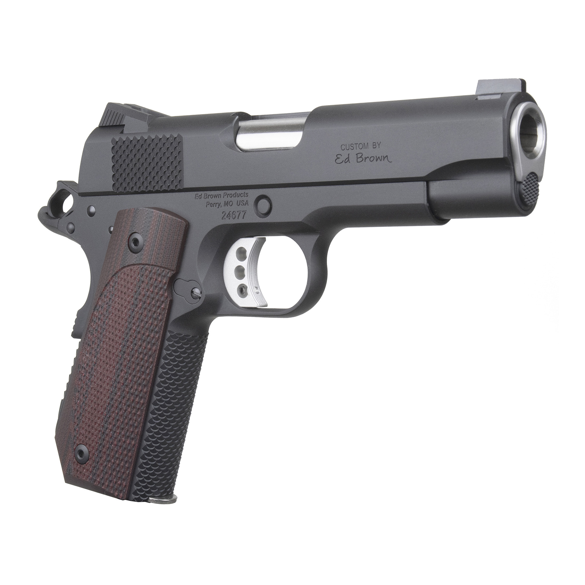 Ed Brown Kobra Carry 1911 4.25″ 45 ACP 7rd Front Night Sight – Black