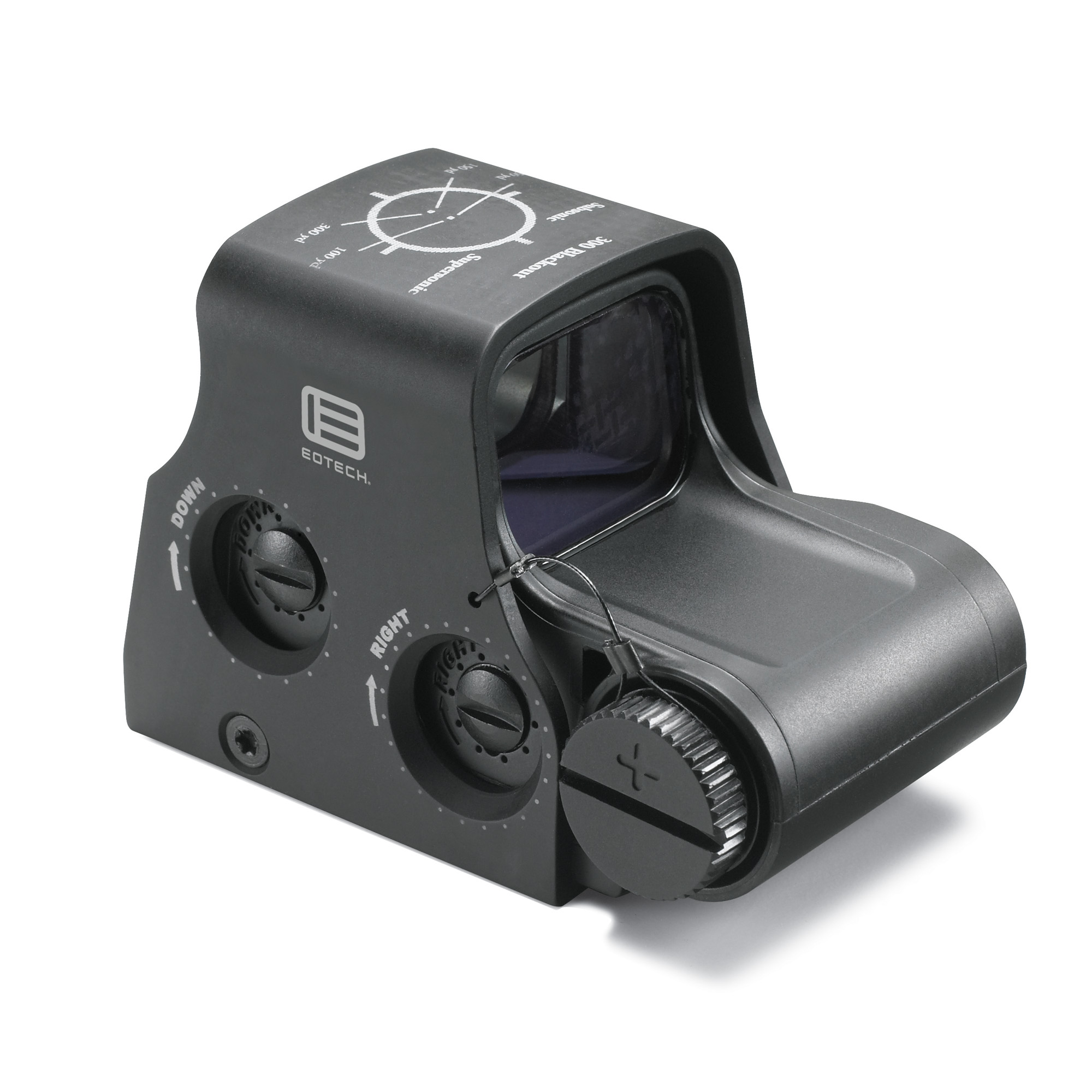 EOTech 300 Blackout XPS2 Holographic 68 MOA Ring with 2 MOA Dots 1X – Black