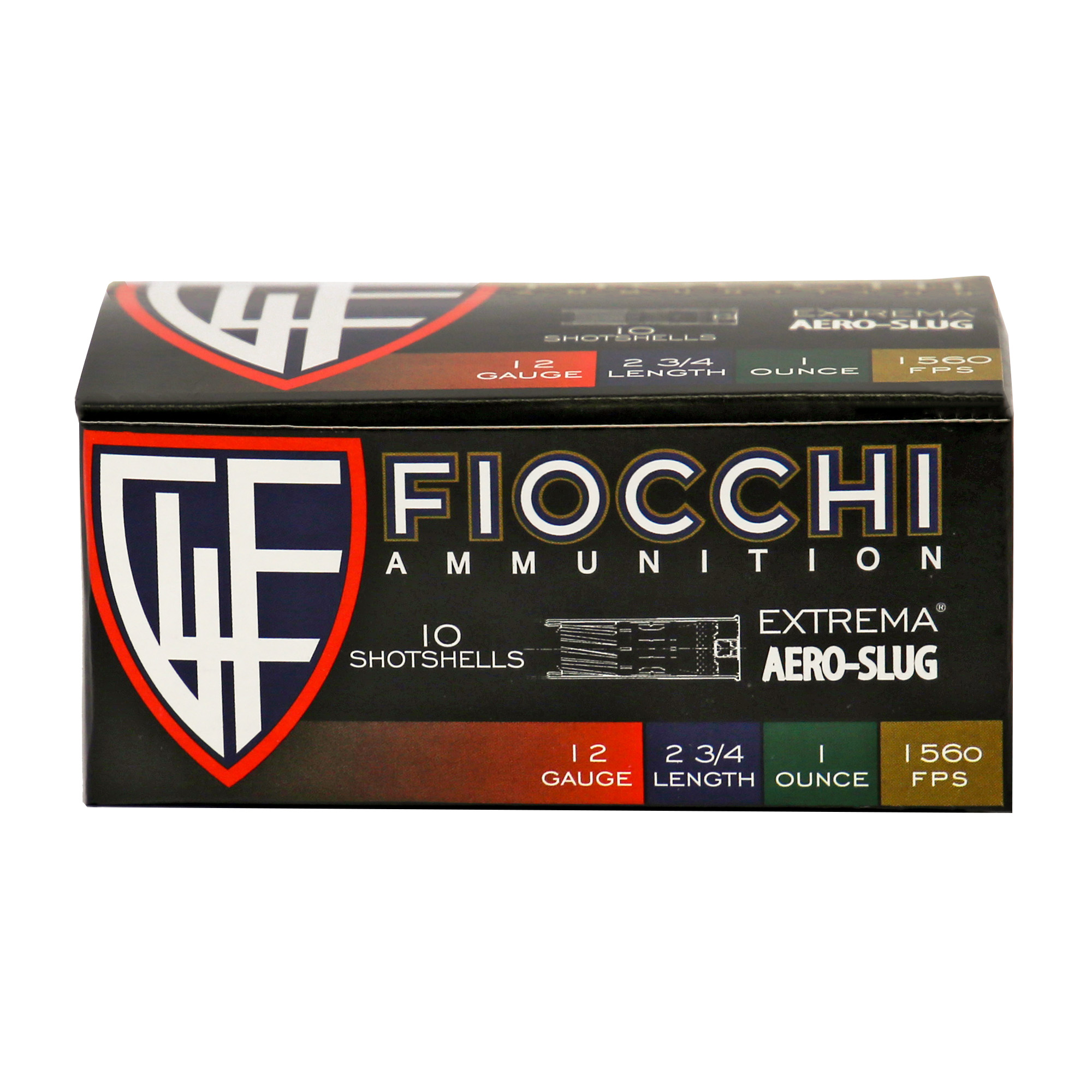 Fiocchi Aero Slug 12 Gauge 2.75″ Hi-Velocity – 10rd