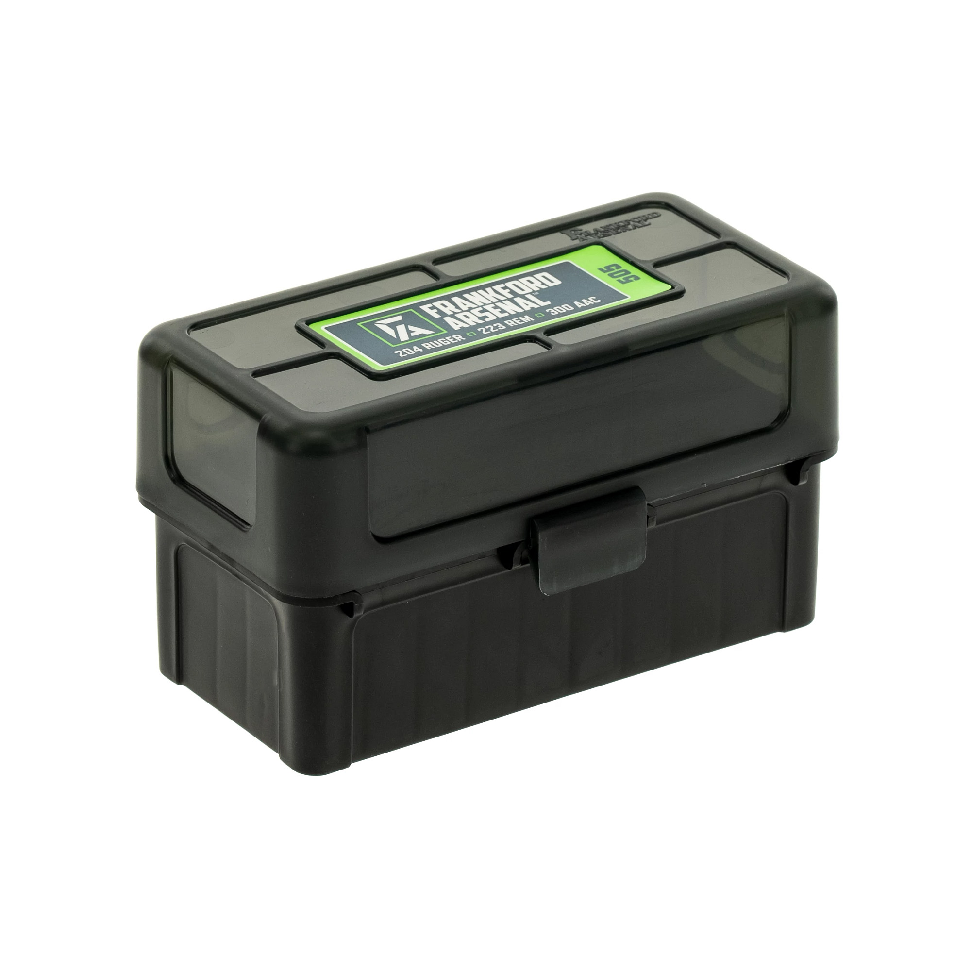 Frankford Arsenal Hinge-Top Ammo Box 50rd Plastic – 1