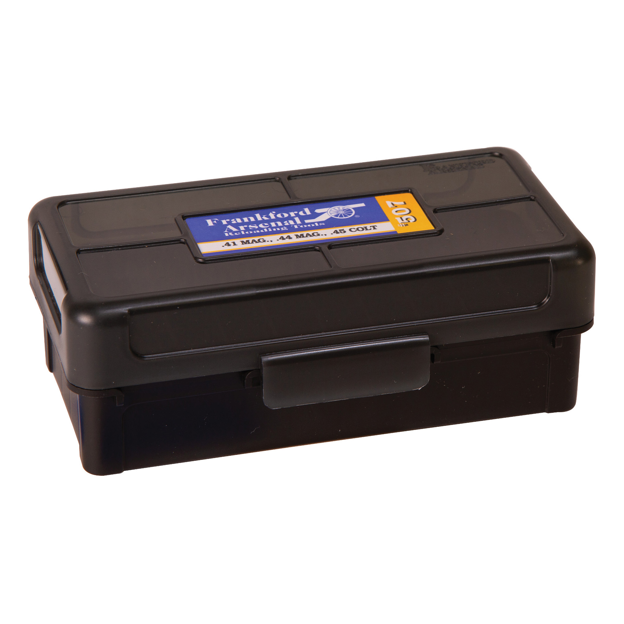 Frankford Arsenal Hinge-Top Ammo Box 50rd Plastic – 1