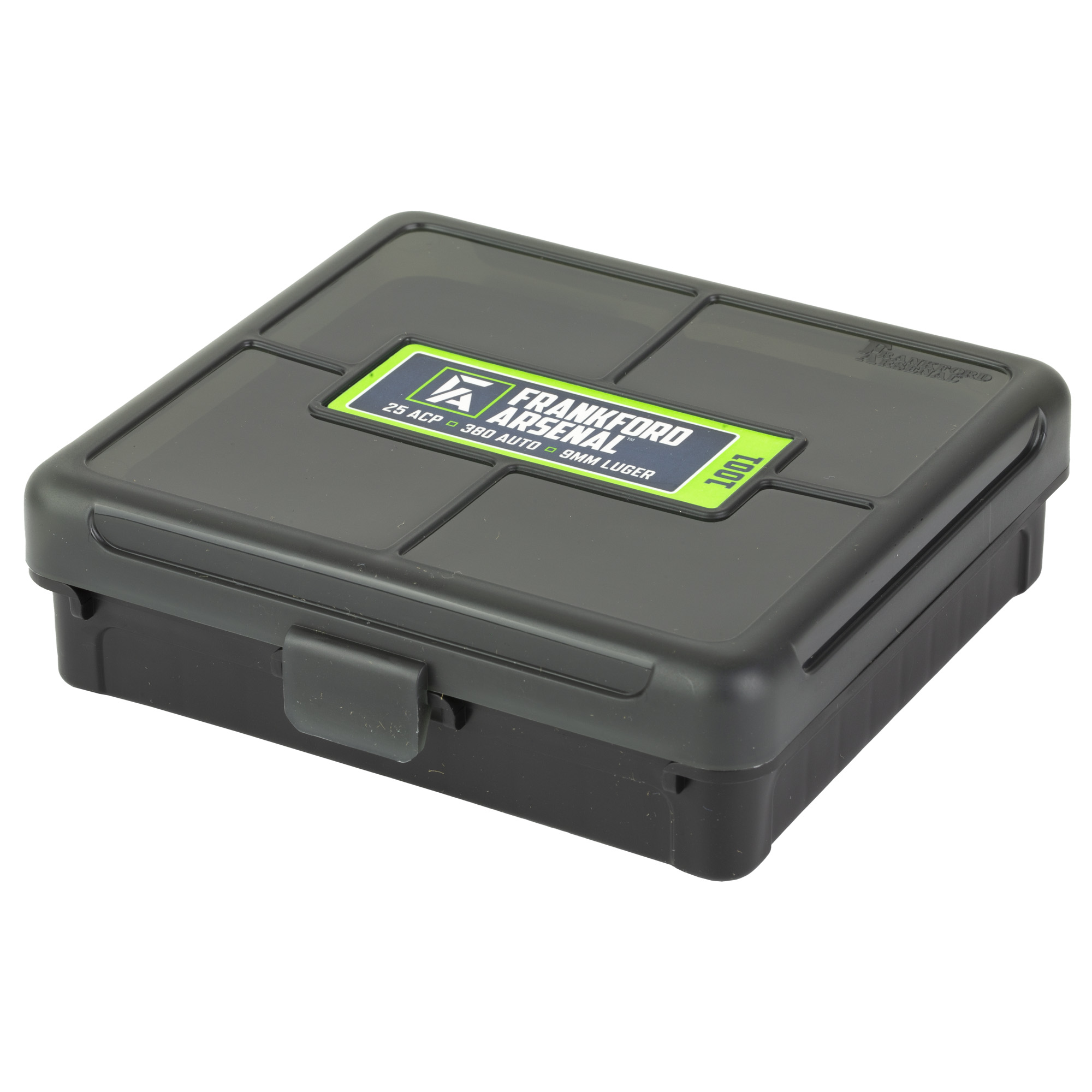 Frankford Arsenal Hinge-Top Ammo Box 100rd Plastic – 1