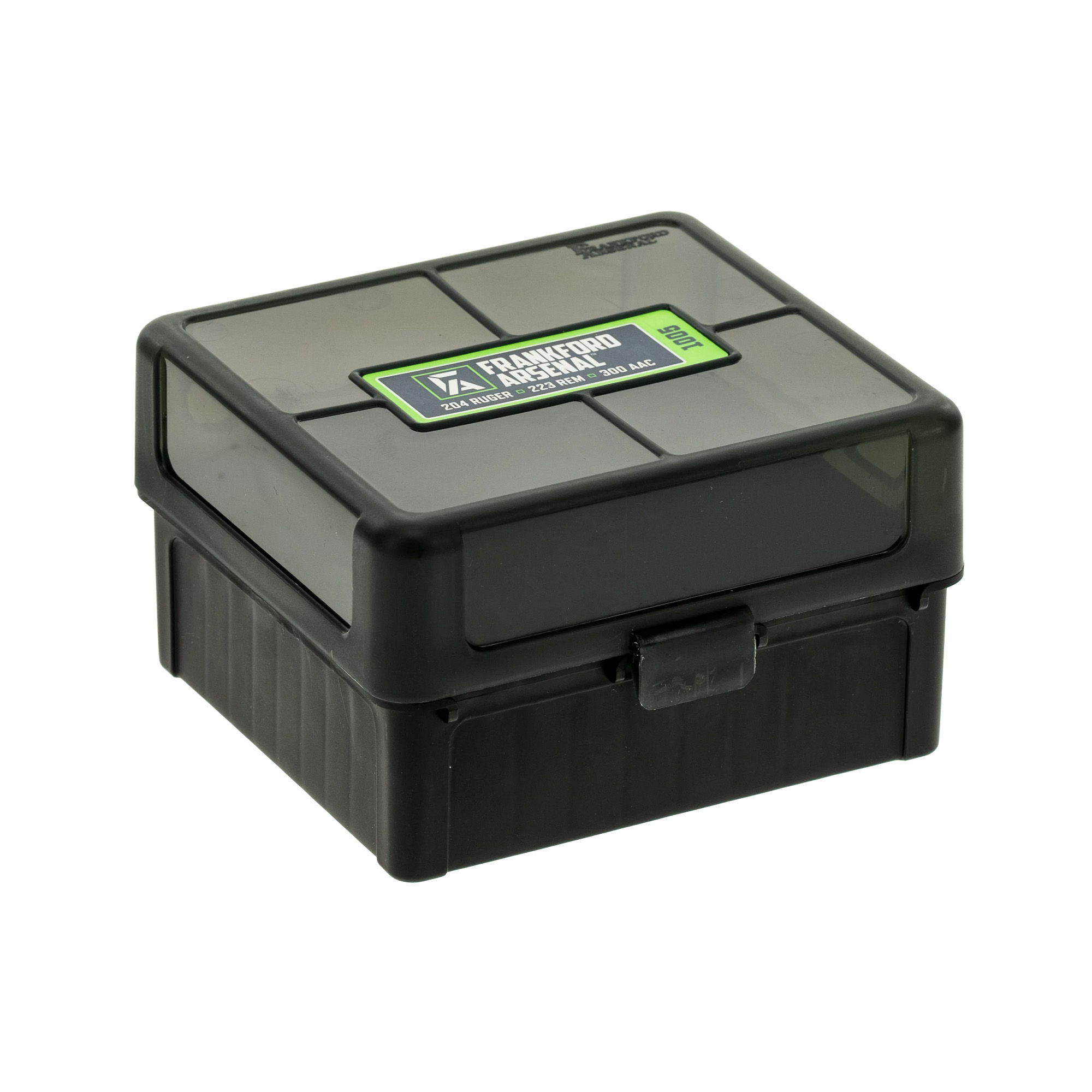 Frankford Arsenal Hinge-Top Ammo Box 100rd Plastic – 1