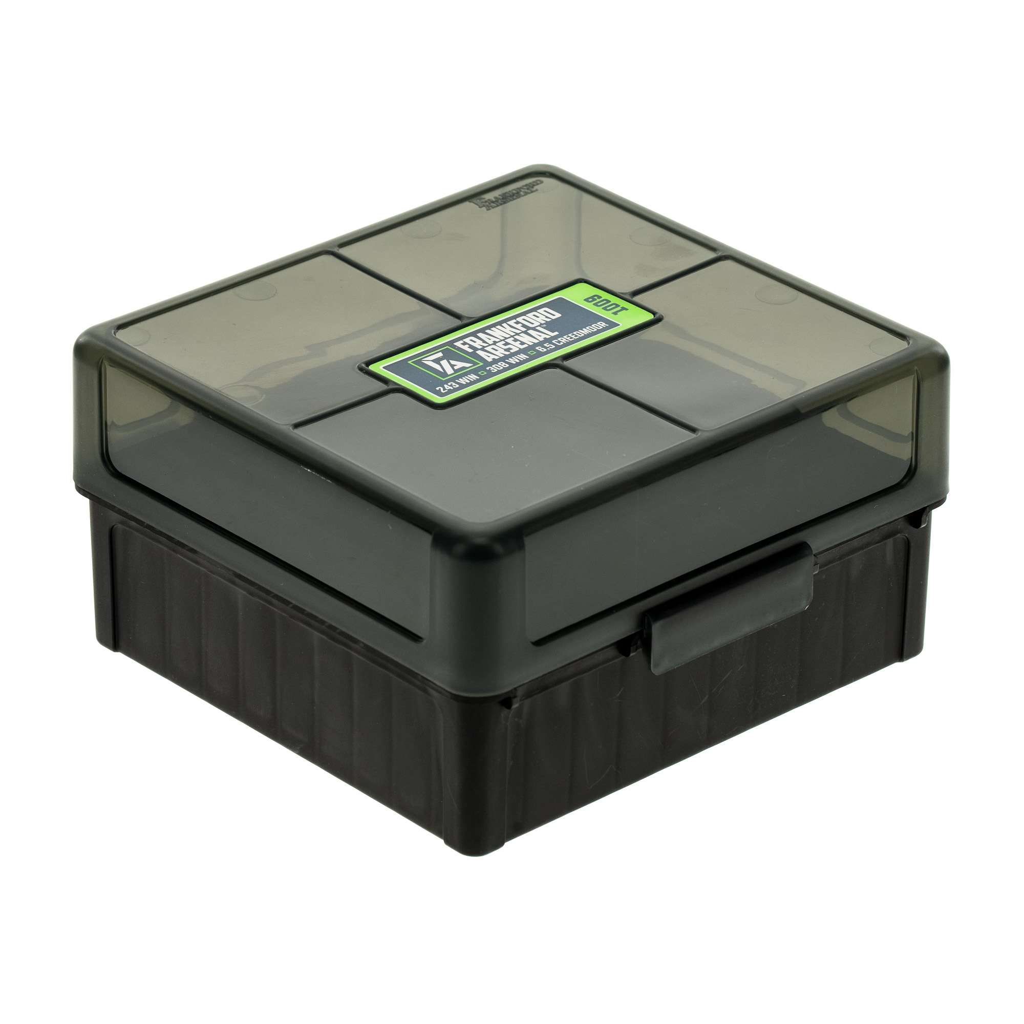 Frankford Arsenal Hinge-Top Ammo Box 100rd Plastic – 1