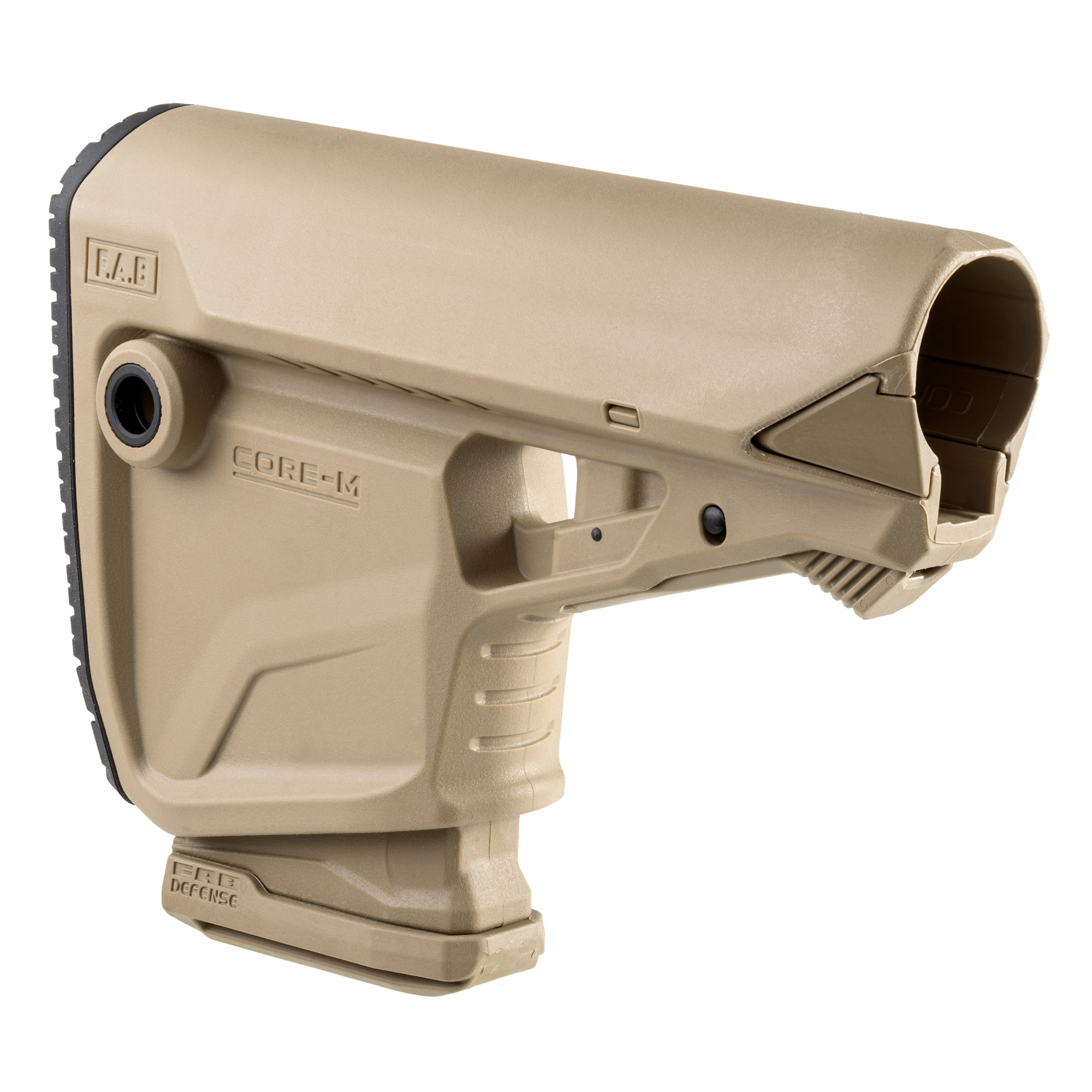 F.A.B. Defense AR-15 GL-CORE M Stock – Flat Dark Earth