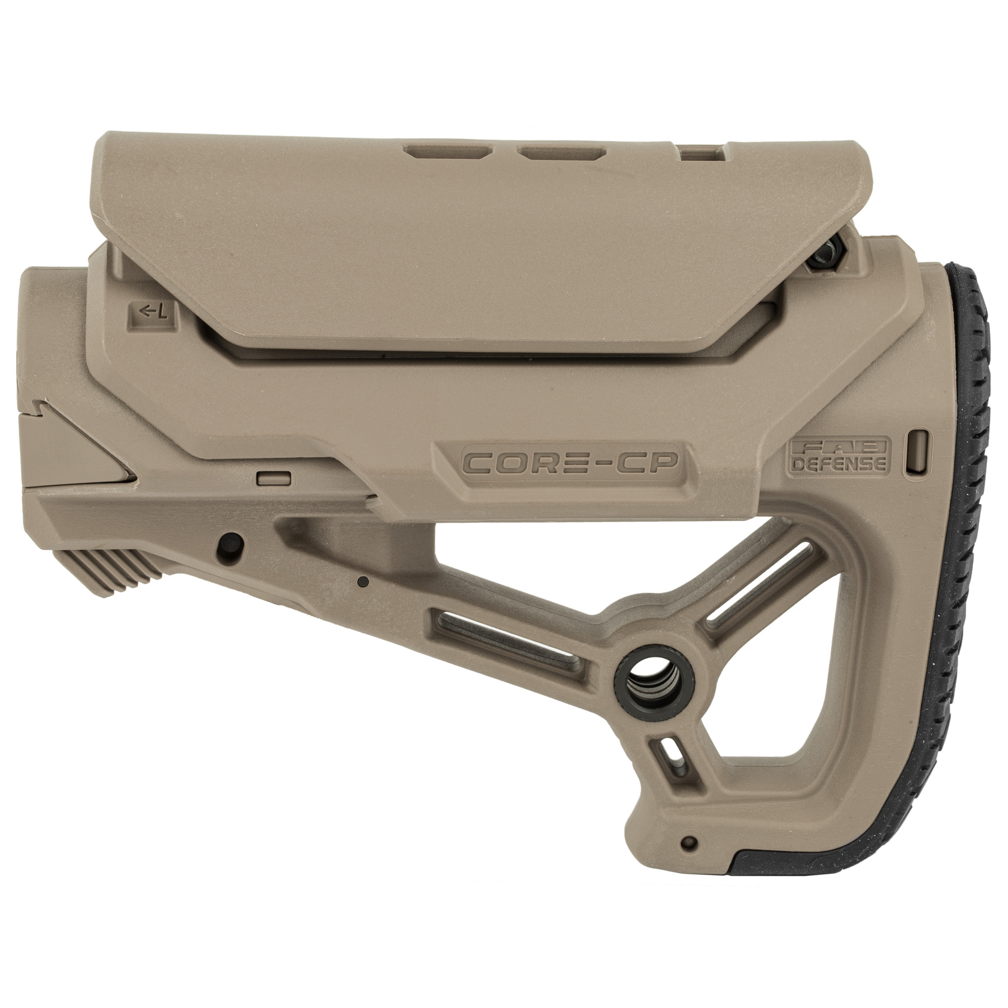 F.A.B. Defense AR-15 GL-Core Stock – Flat Dark Earth