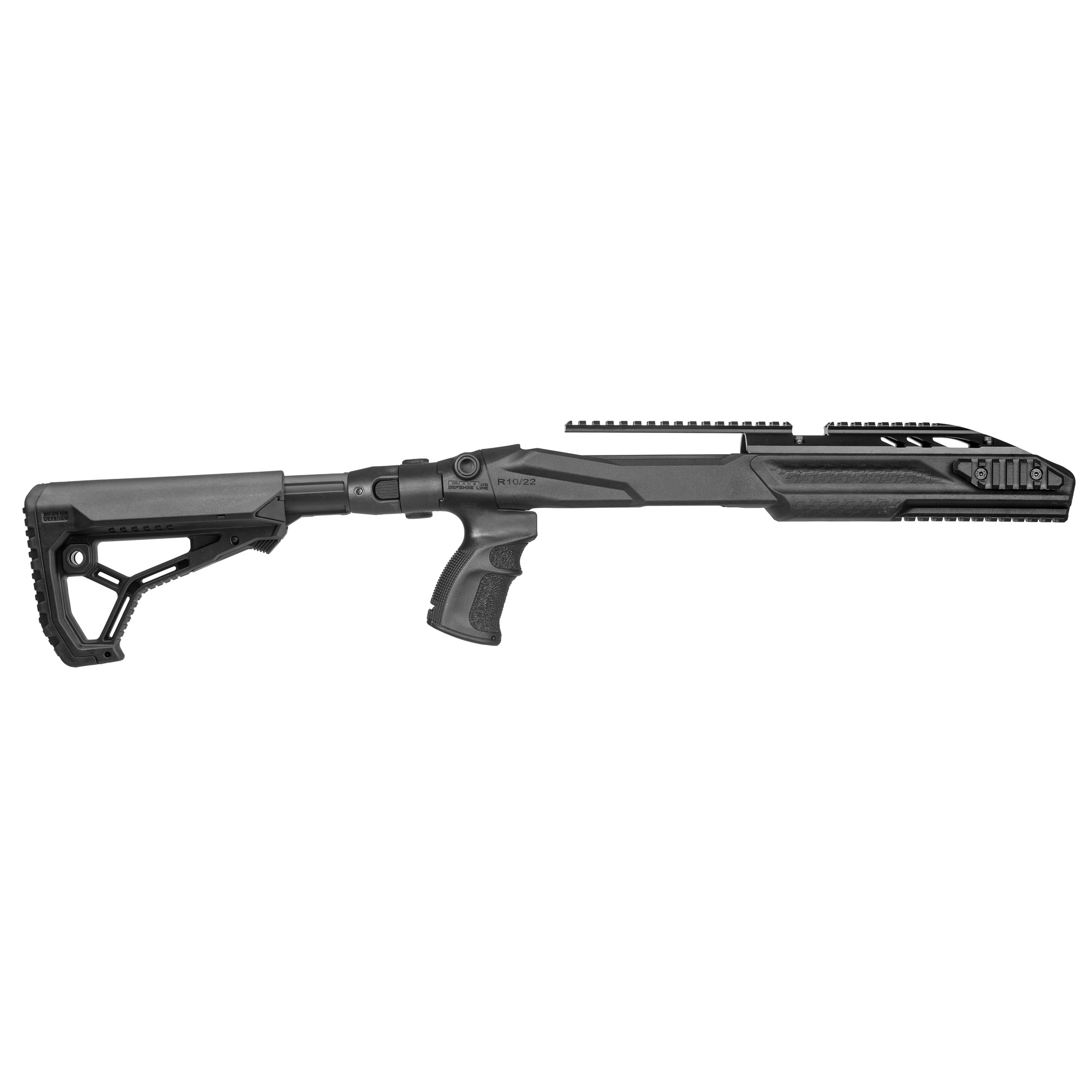 F.A.B. Defense Ruger 10/22 M4 PRO R10/22 Stock – Black