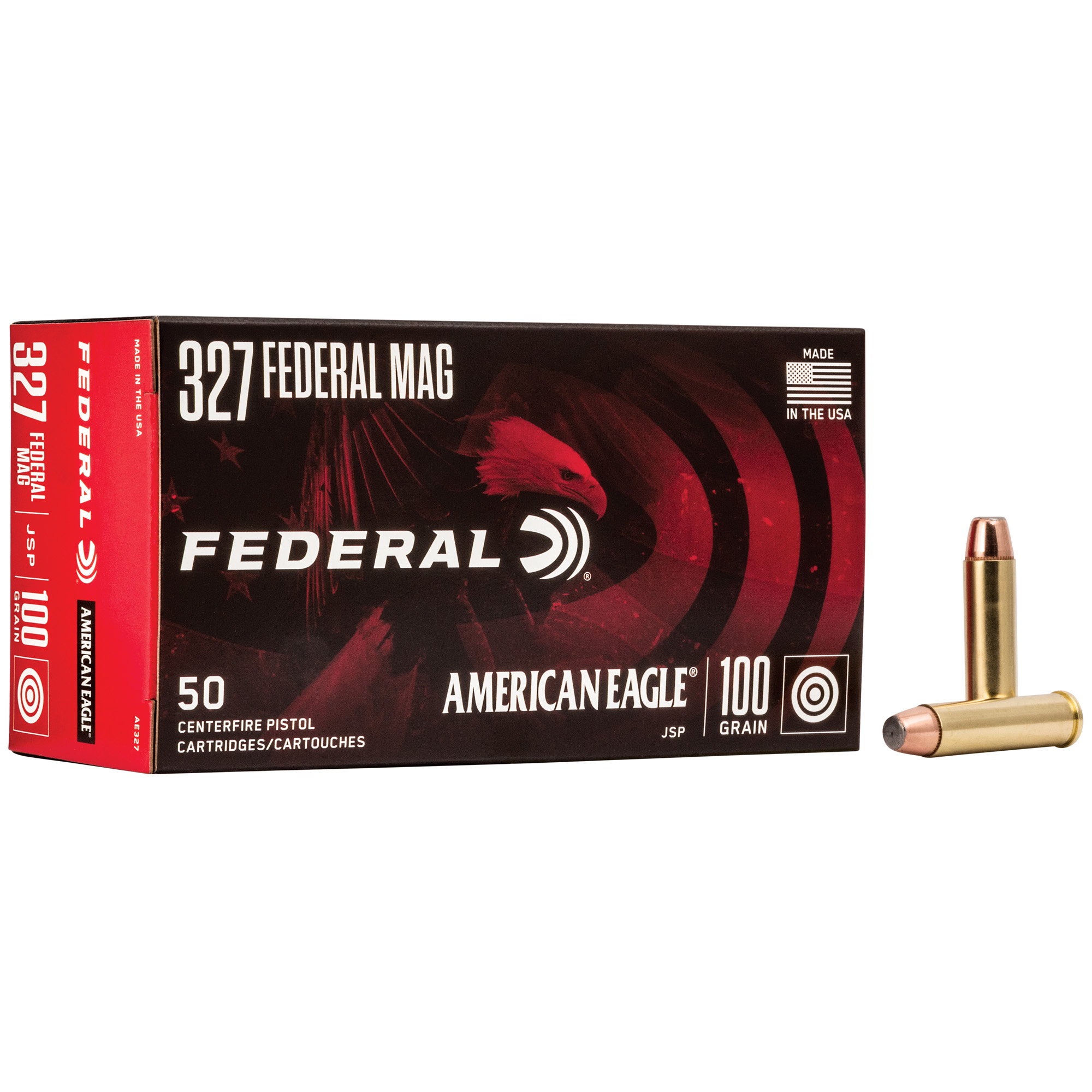 Federal American Eagle 327 Federal Magnum 100gr Soft Point – 50rd