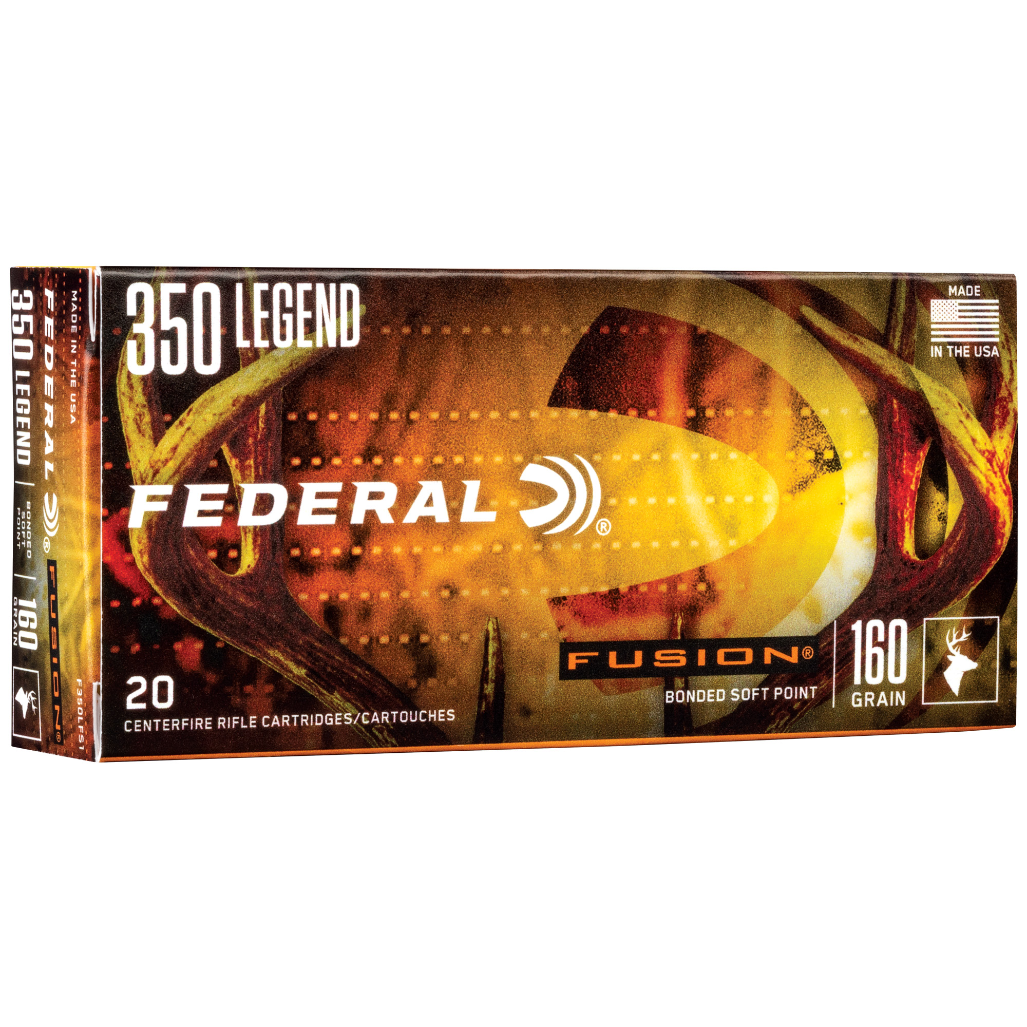 Federal Fusion 350 Legend 160gr Soft Point – 20rd