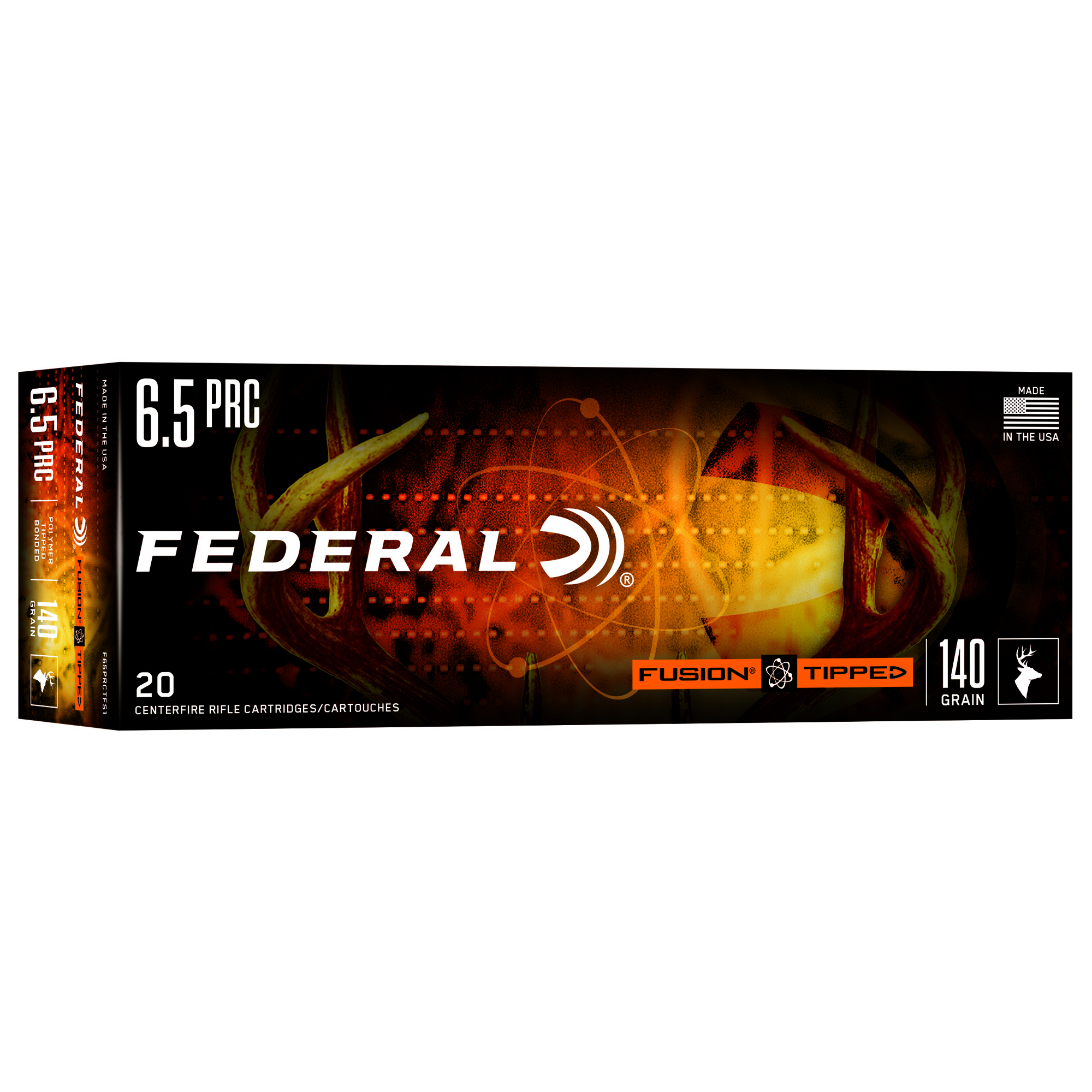 Federal Fusion 6.5 PRC 140gr Polymer Tip – 20rd