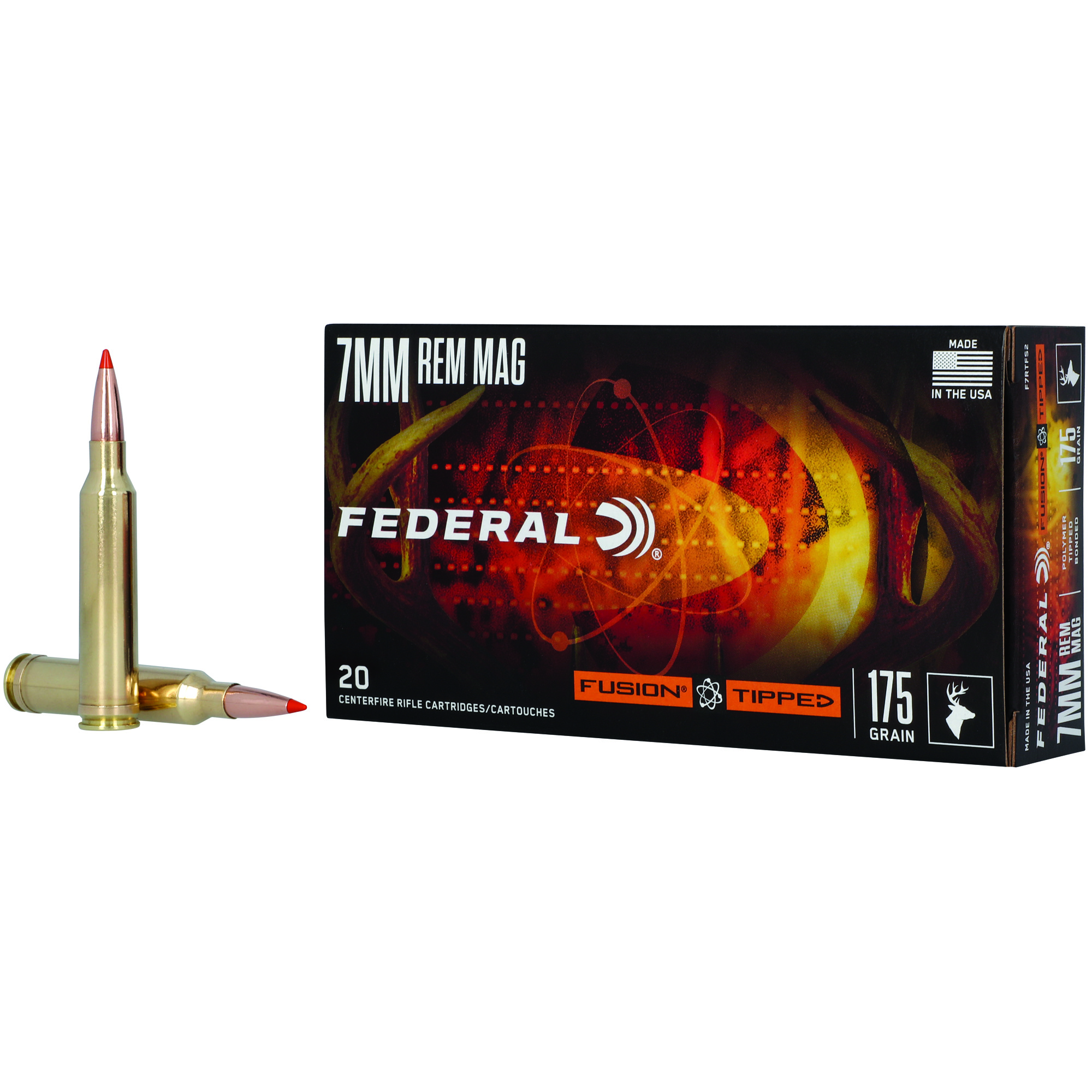 Federal Fusion 7mm Remington 175gr Polymer Tip – 20rd