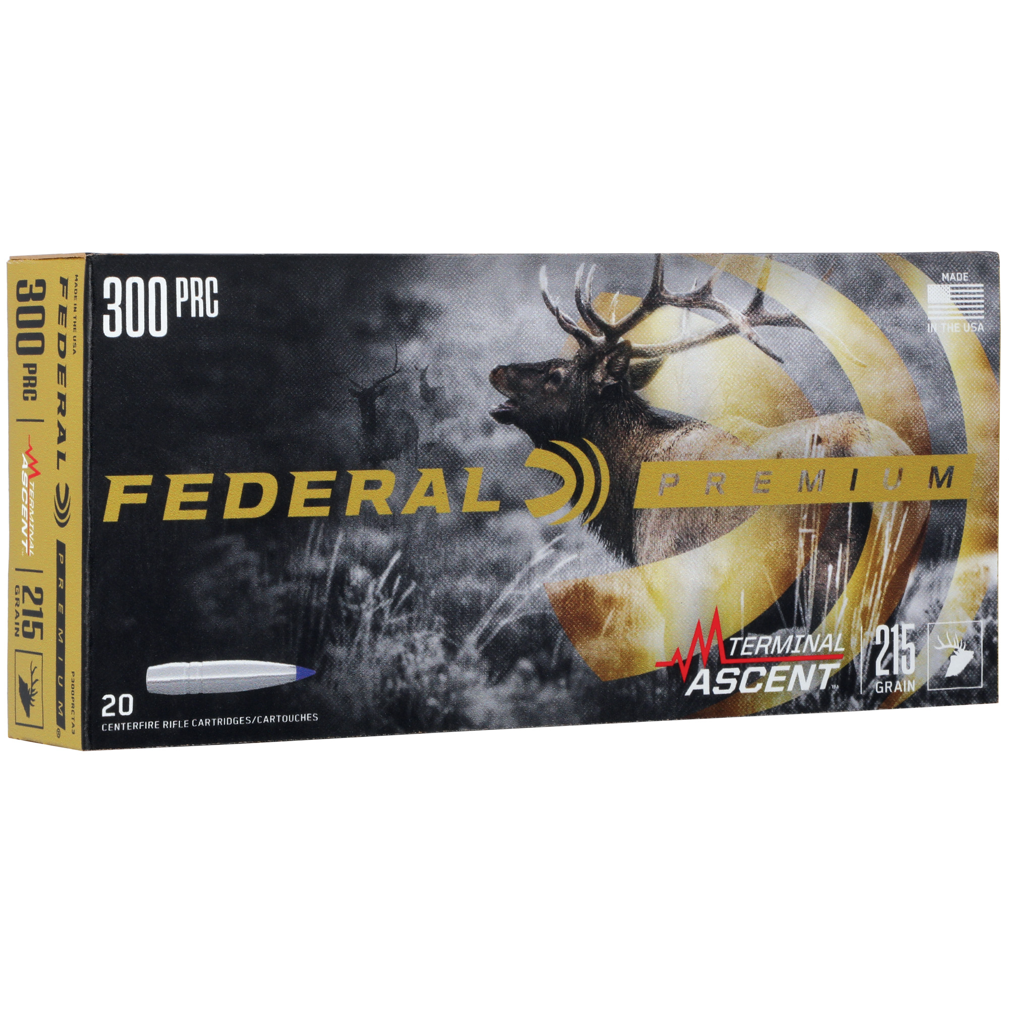 Federal Premium 300 PRC 215gr Terminal Ascent – 20rd