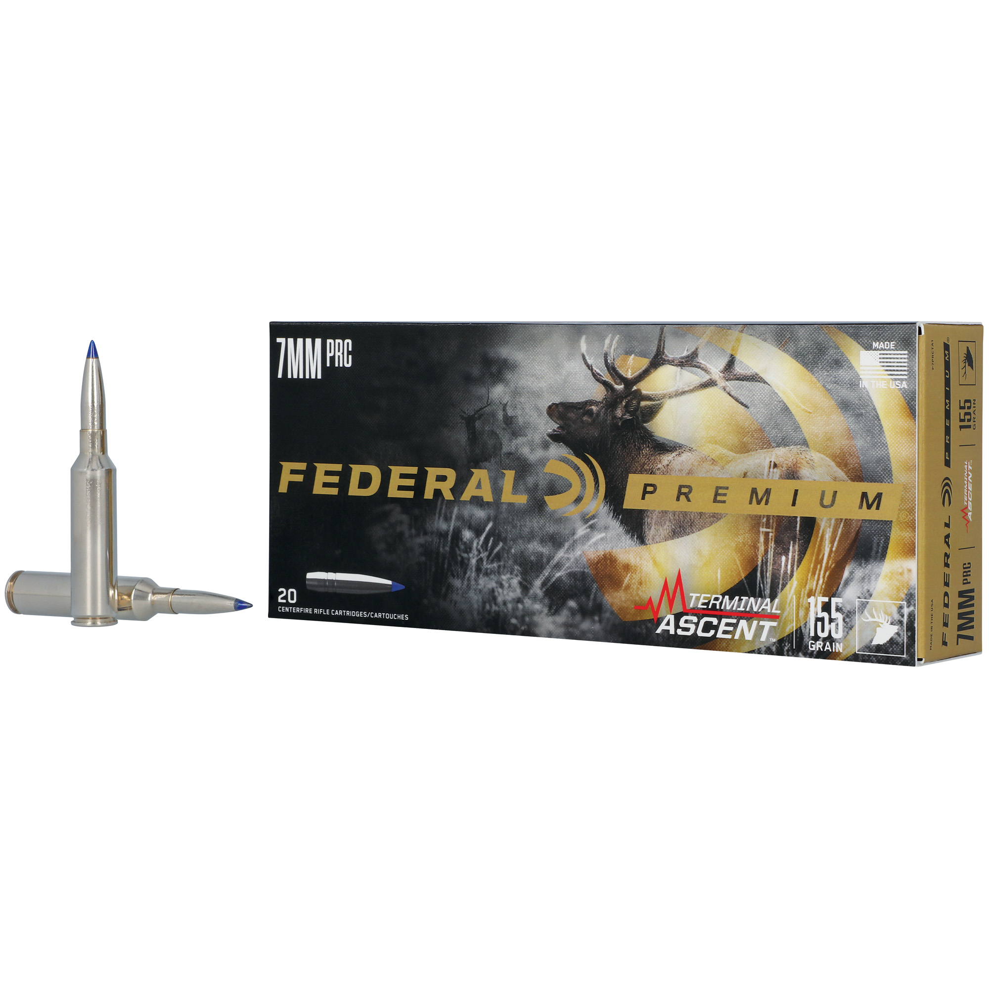 Federal Premium Classic Terminal Ascent 7MM PRC 155gr – 20rd