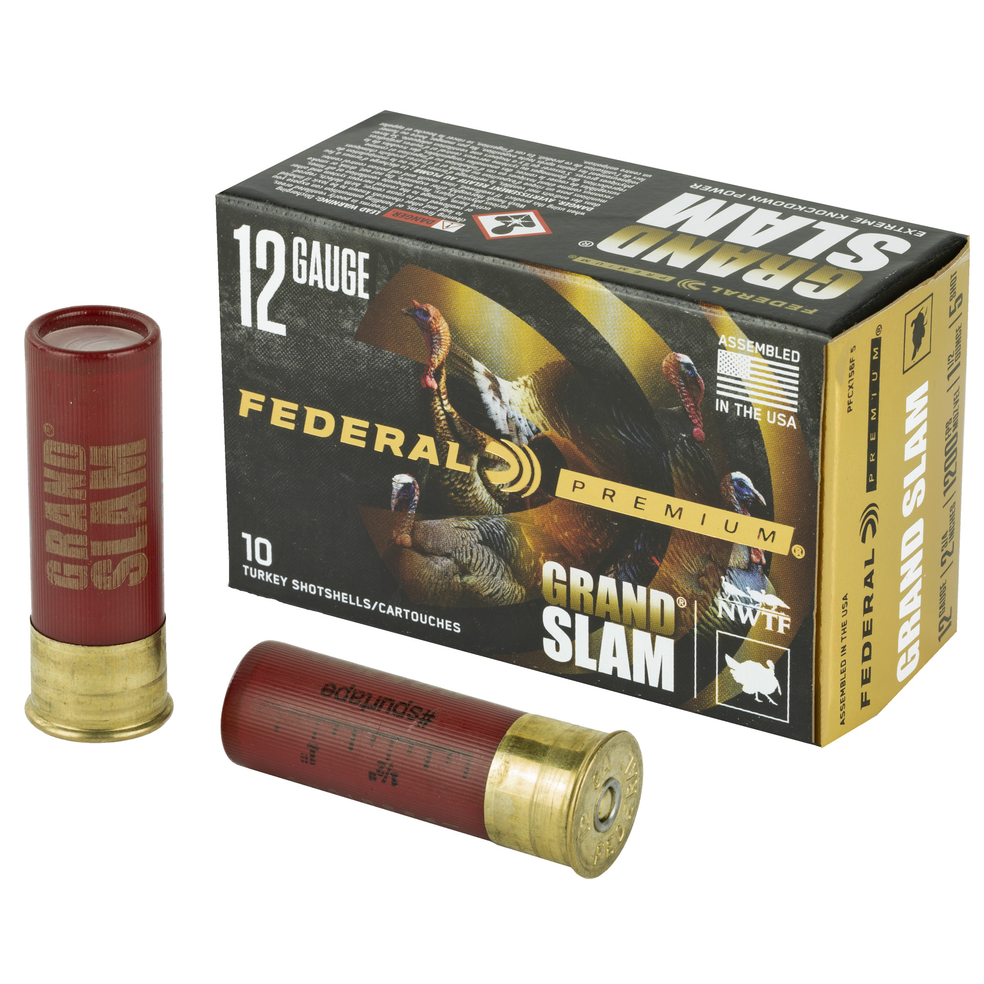 Federal Grand Slam 12 Gauge 2.75″ #5 Shotshell – 10rd