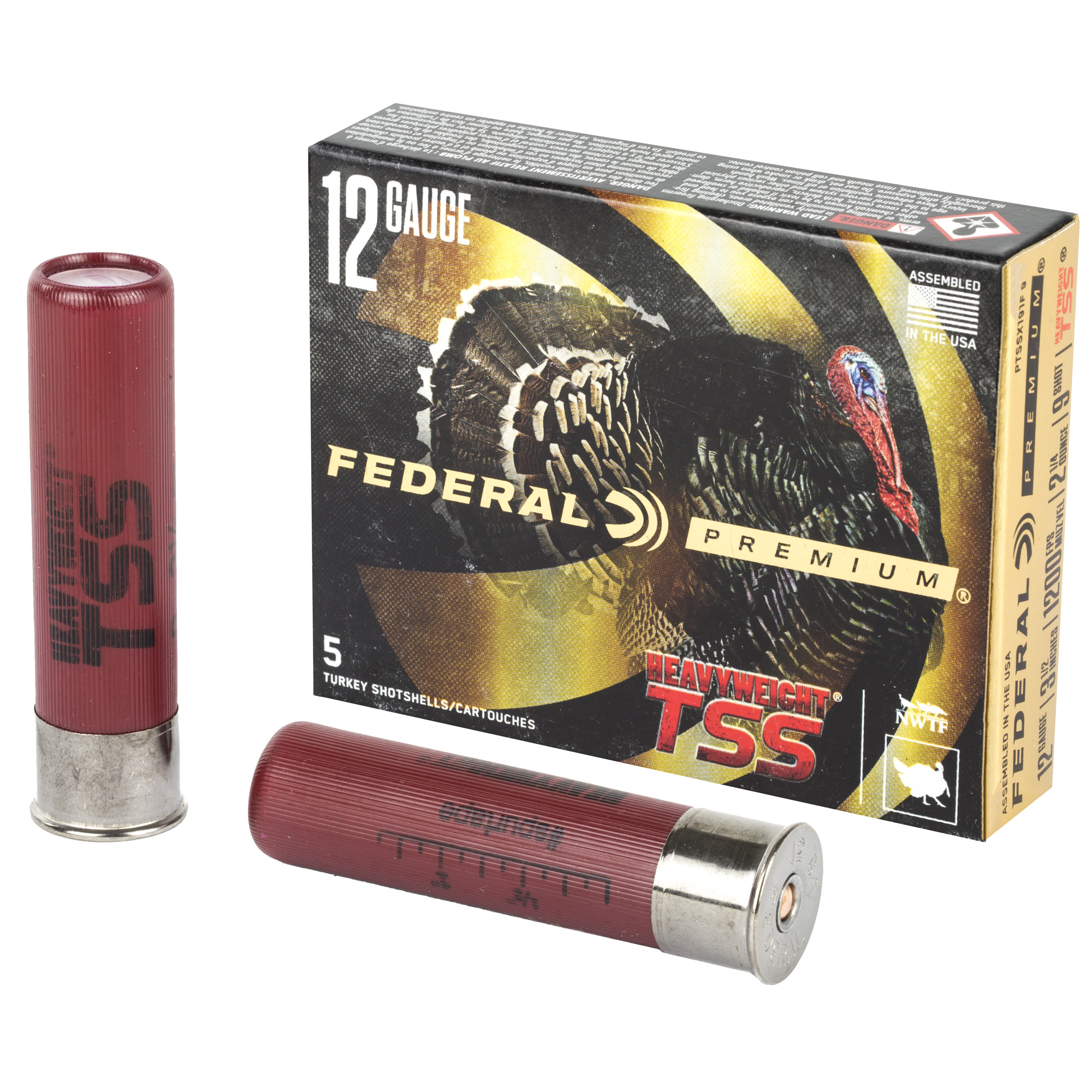 Federal Heavyweight TSS 12 Gauge 3.5″ California Certified Nonlead Ammunition #9 – 5rd