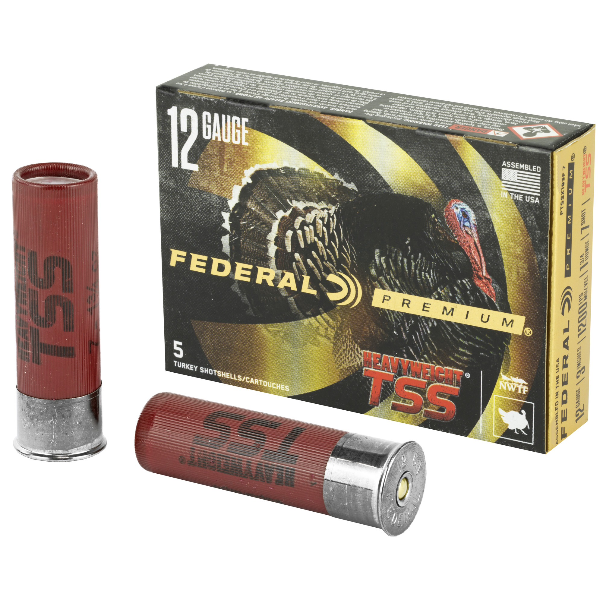 Federal Heavyweight TSS 12 Gauge 3″ California Certified Nonlead Ammunition #7 – 5rd