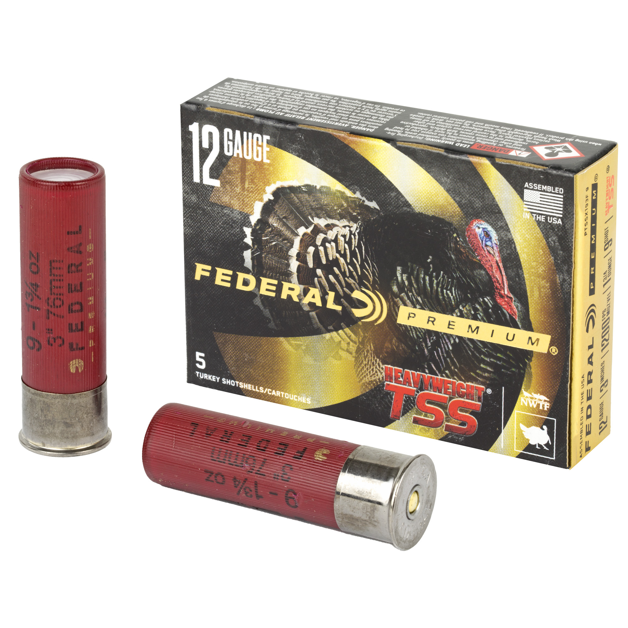 Federal Heavyweight TSS 12 Gauge 3″ California Certified Nonlead Ammunition #9 – 5rd