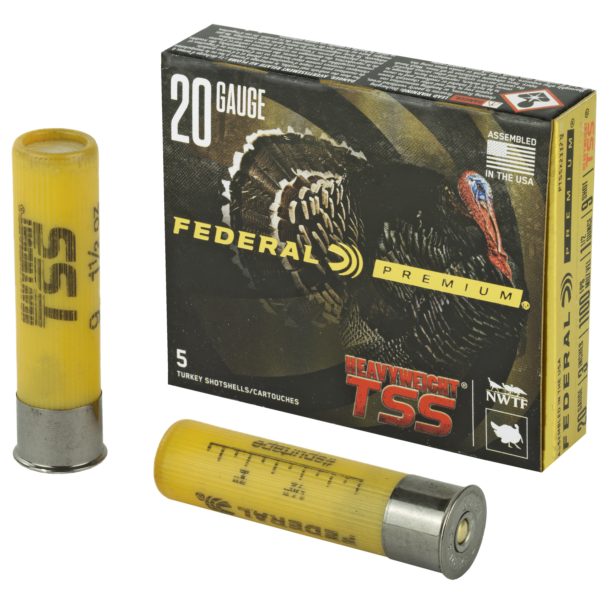 Federal Heavyweight TSS 20 Gauge 3″ California Certified Nonlead Ammunition #9 – 5rd