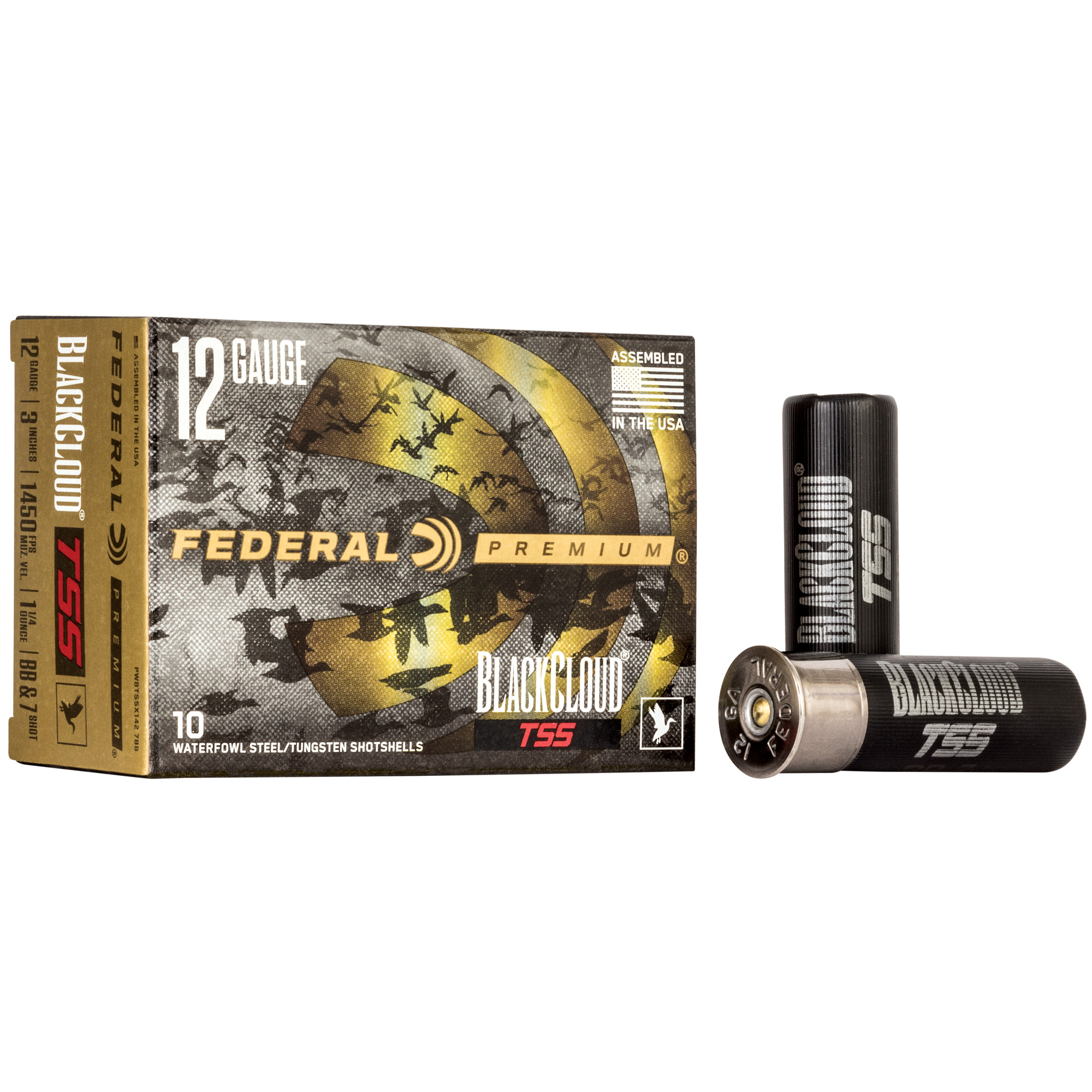 Federal Premium Black Cloud 12 Gauge 3″ TSS – 10rd