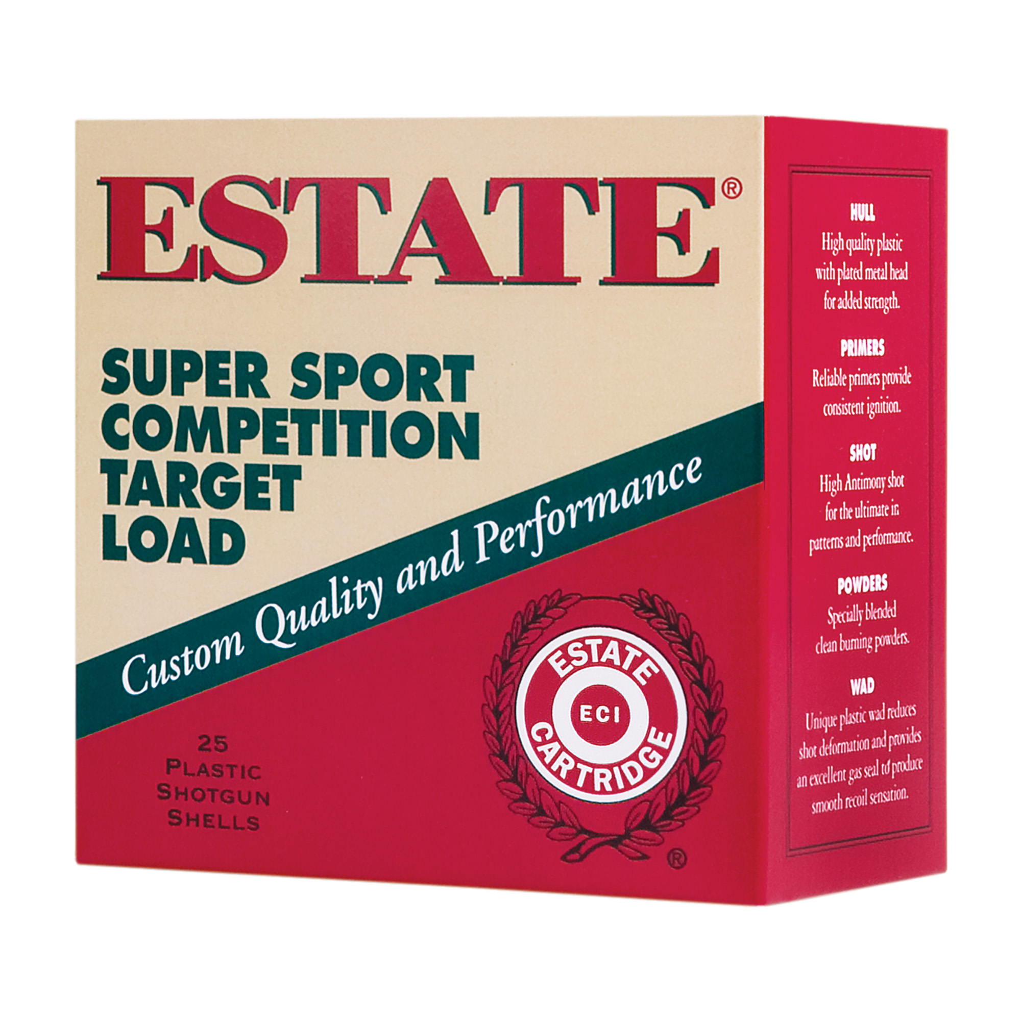 Federal Estate 12 Gauge 2.75″ #7.5 Shot – 25rd