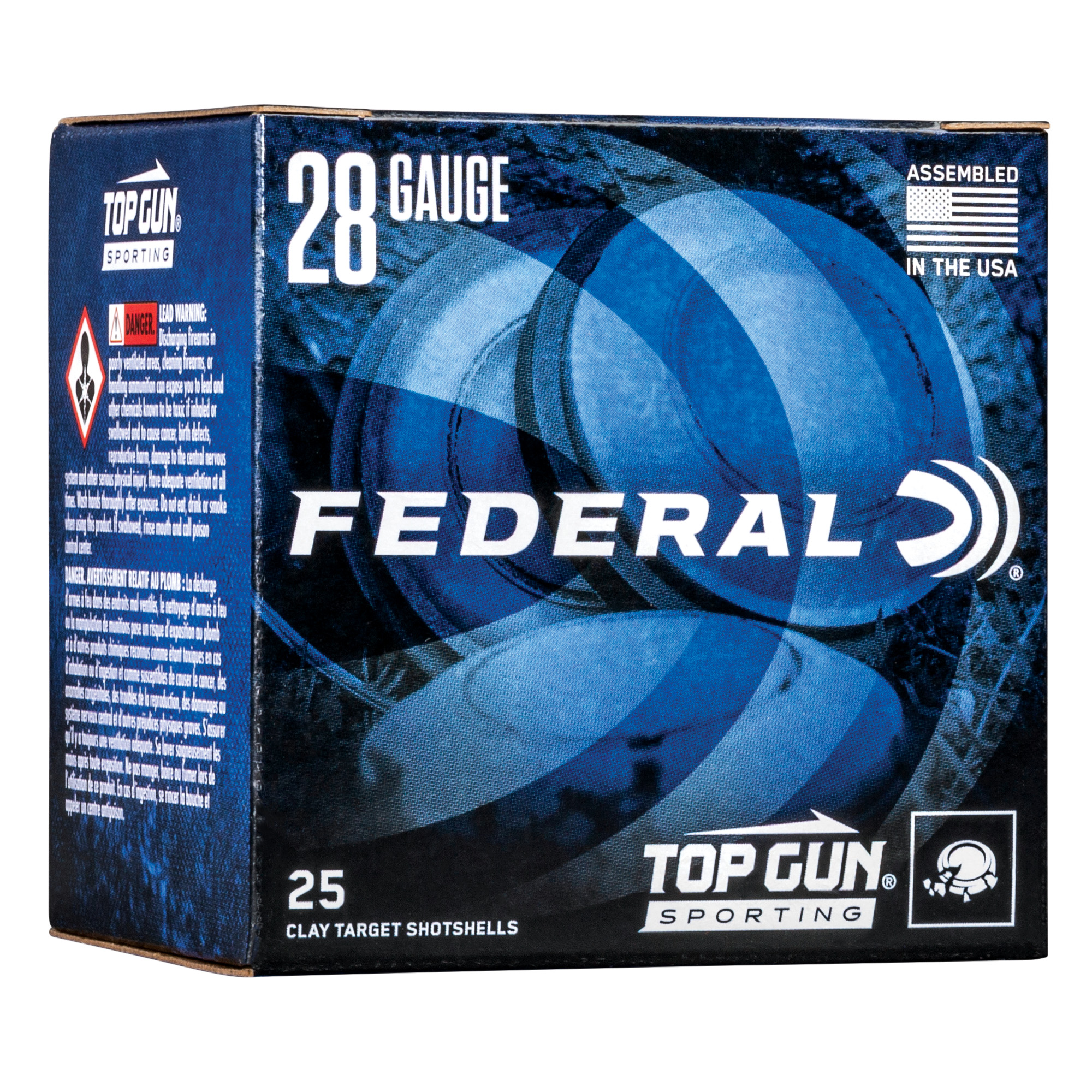 Federal Top Gun 28 Gauge 2.75″ #7.5 Lead – 25rd