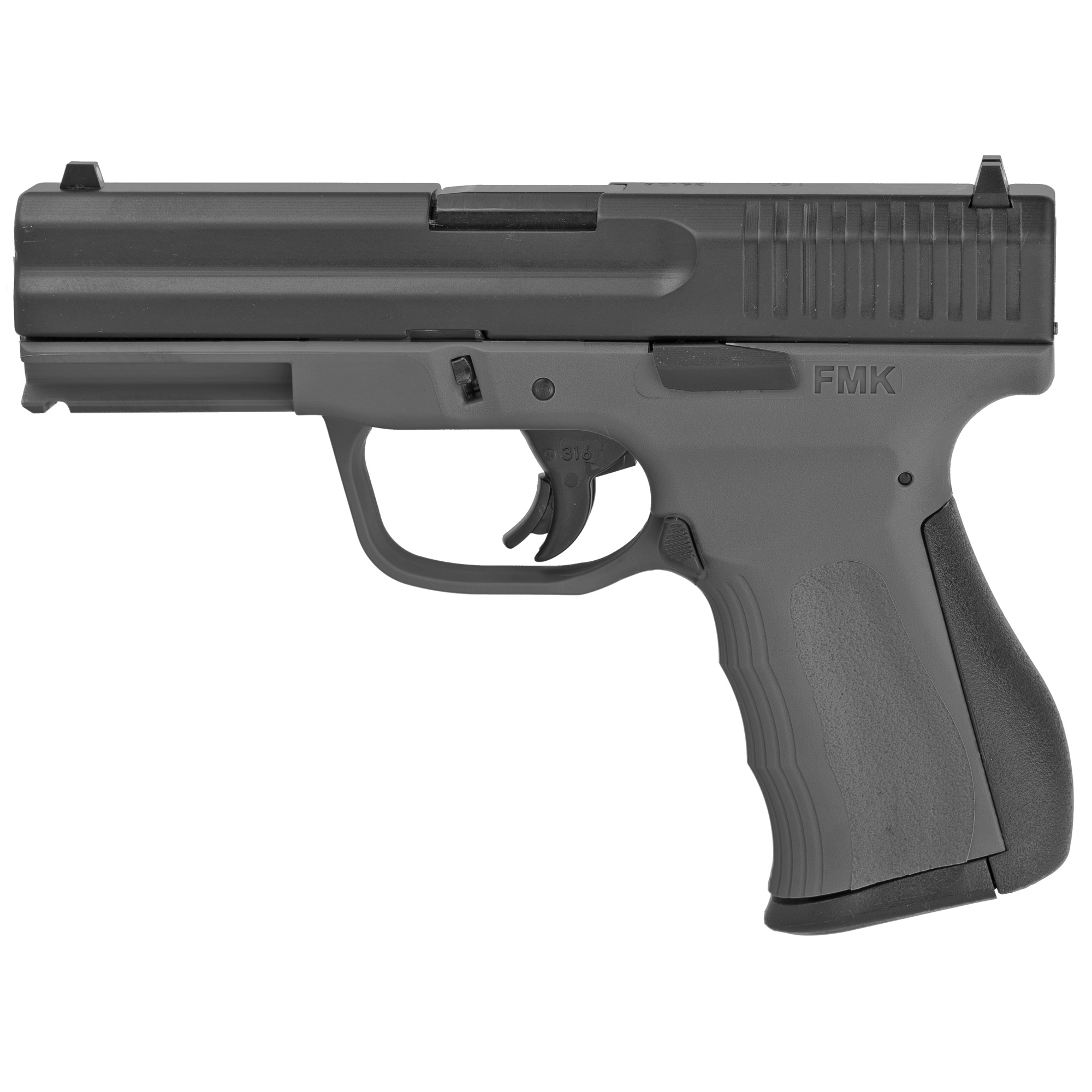 FMK 9C1 Gen2 Striker Fired 4″ 9mm 14rd – Dark Gray, Black