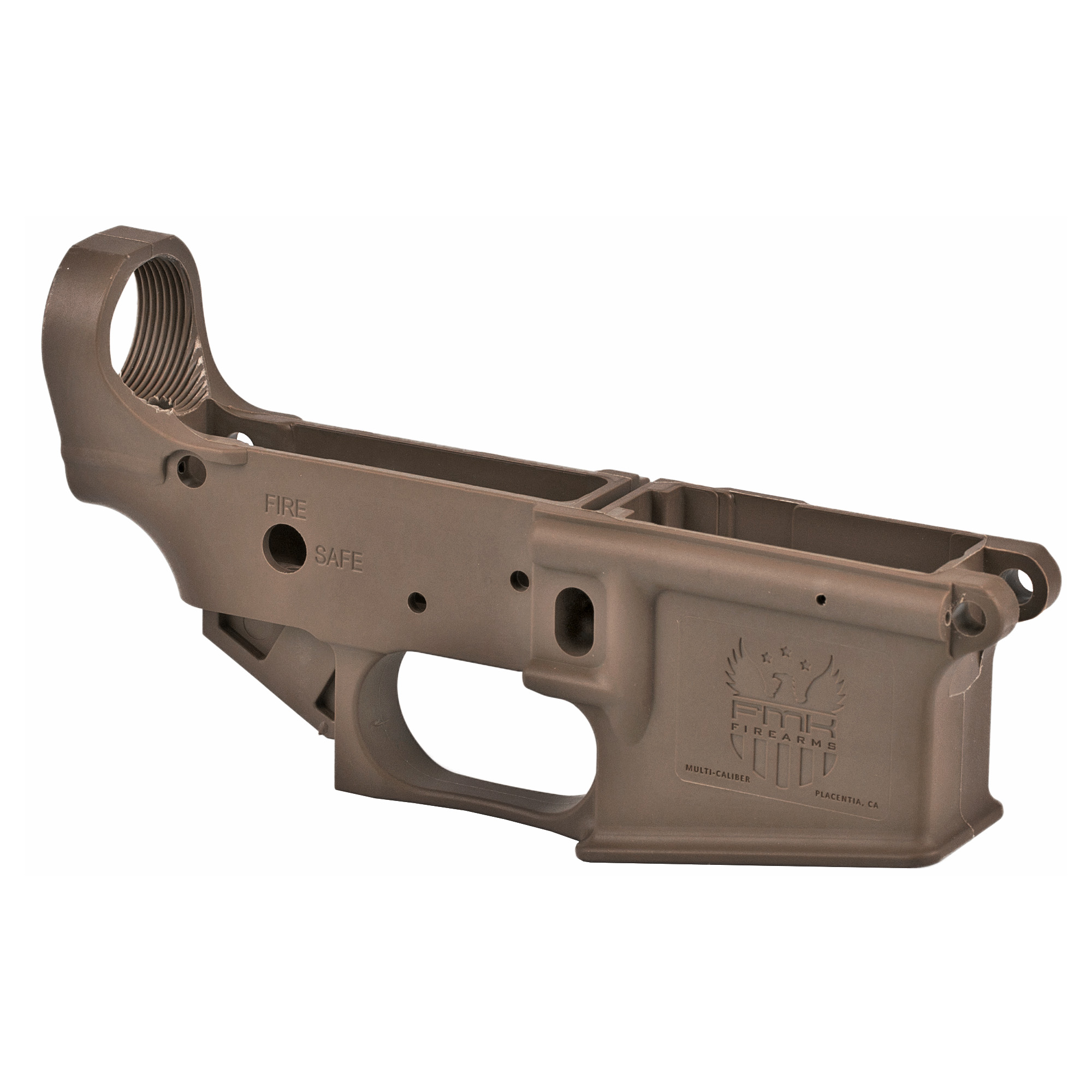 FMK AR-1 Stripped Lower Receiver 223 Remington 556NATO – Burnt Bronze