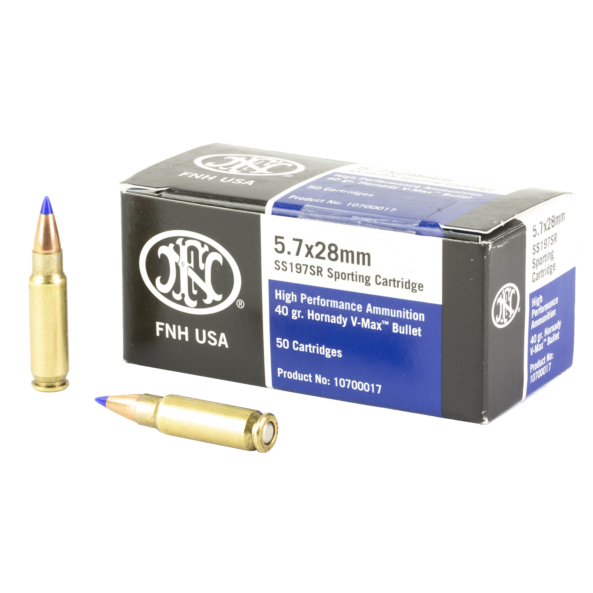 FN SS197SR 5.7X28mm 40gr V-Max – 50rd