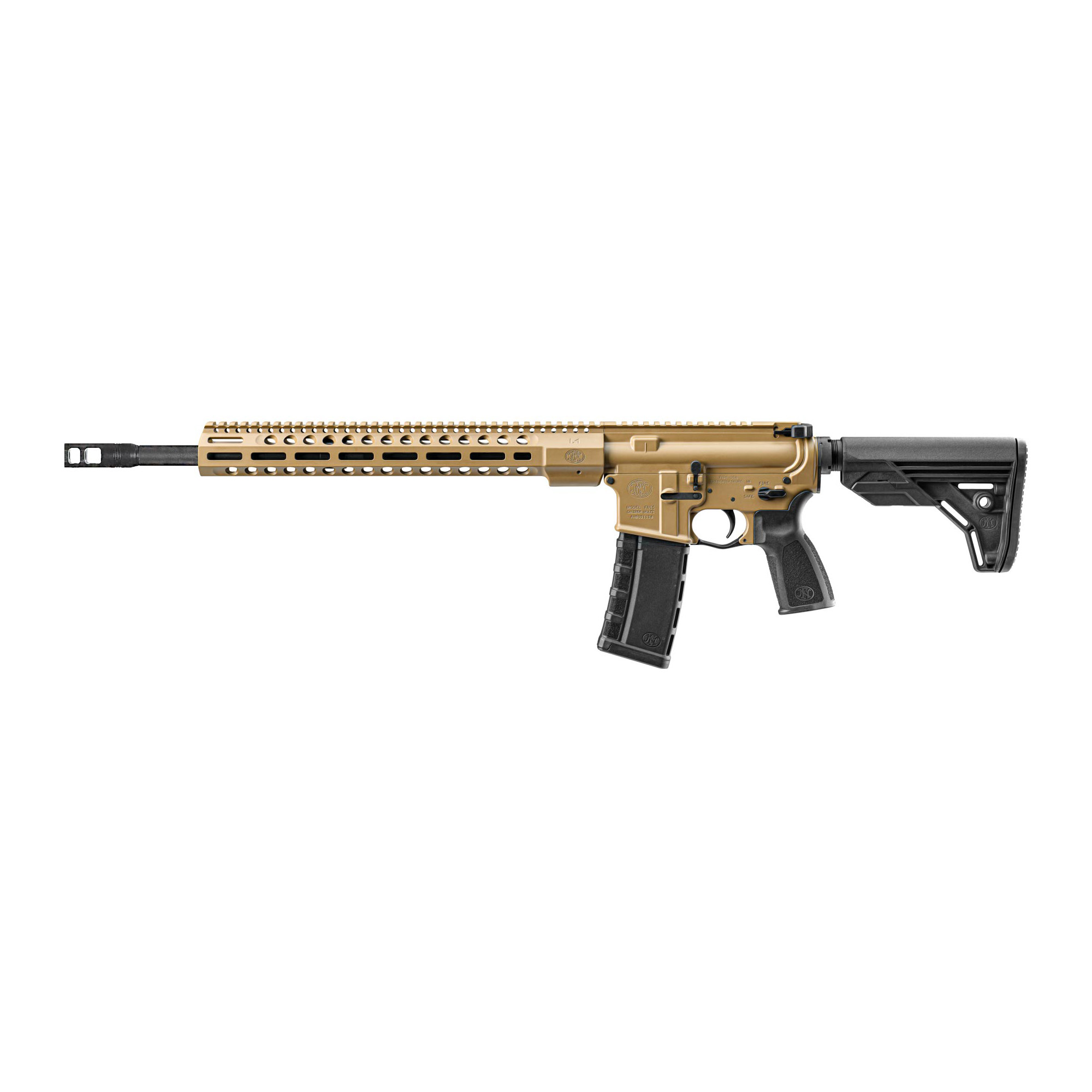 FN 15 DMR3 Rifle 18″ 5.56 NATO 30rd – Flat Dark Earth